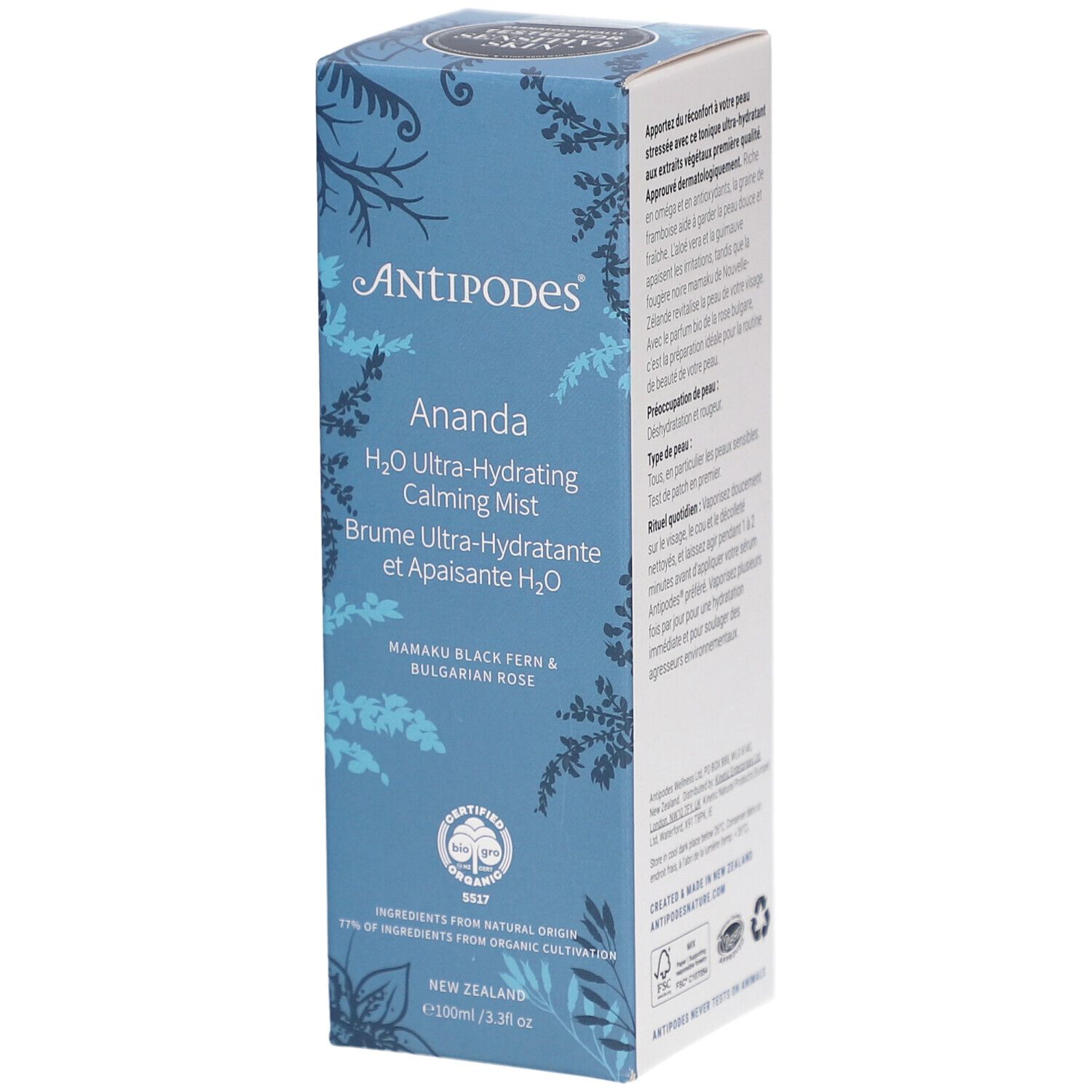 Antipodes Ananda Tonique 100Ml 100 ml Lotion