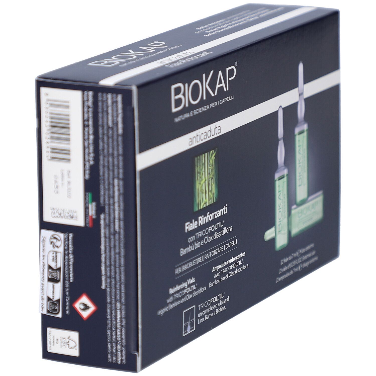 BIOKAP Anti-Haarausfall stärkende Ampullen