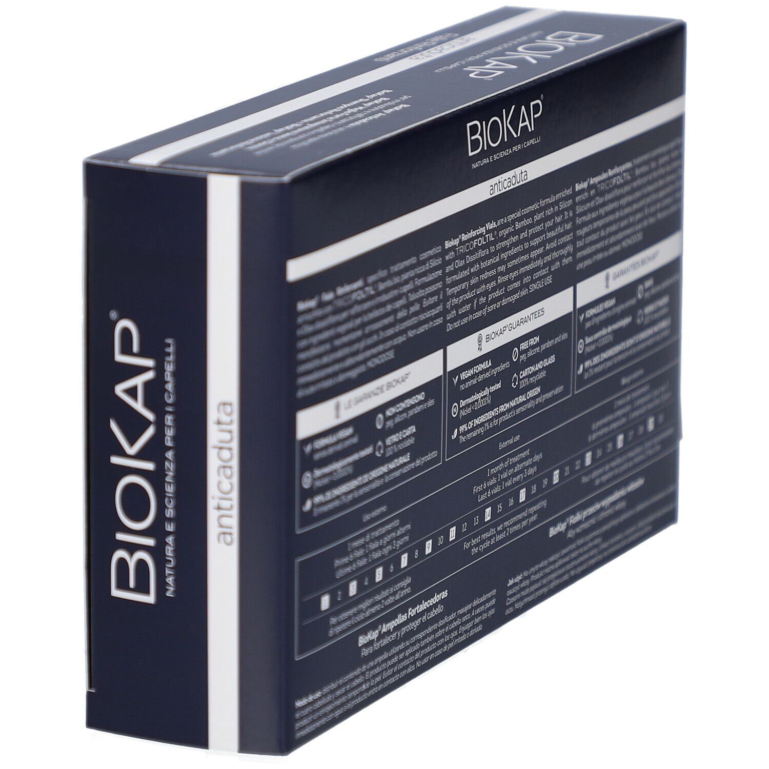 BIOKAP Anti-Haarausfall stärkende Ampullen