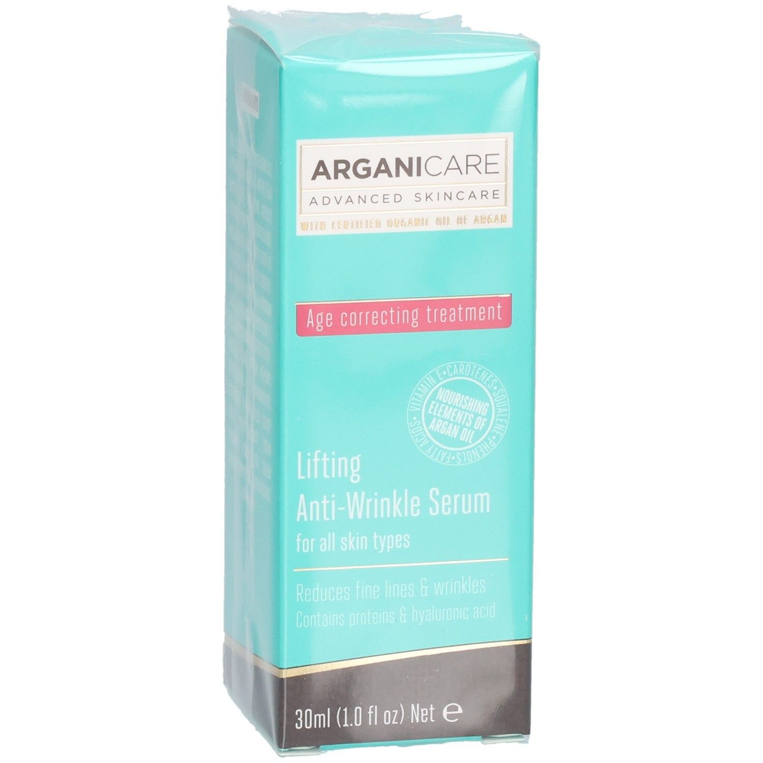 Arganicare Lifting Anti-Wrinkle Serum 30ml. Age correcting treatment für alle Hauttypen.