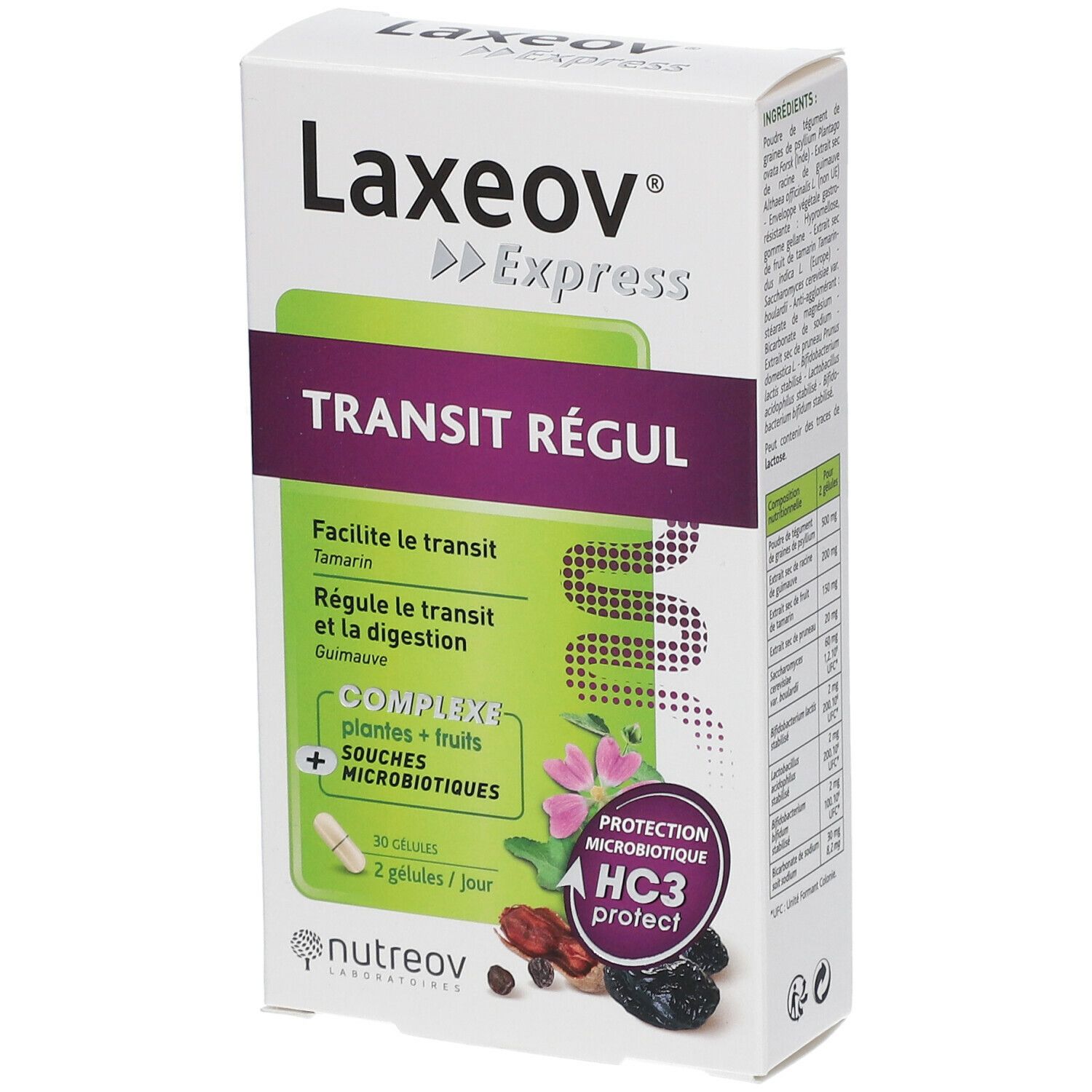 Nutreov Physcience Laxeov® Express Transit Régul