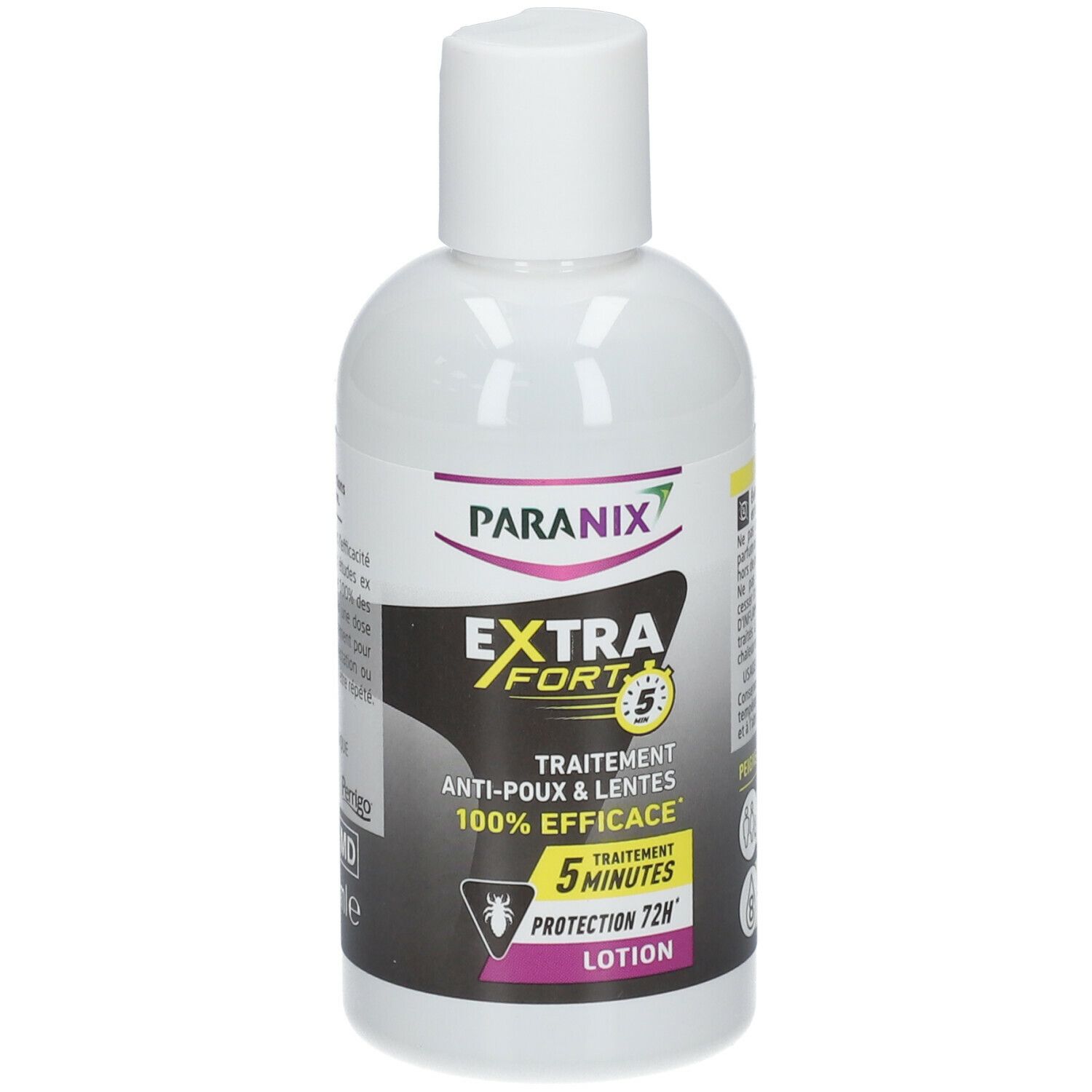 Paranix Extra Fort 5 Minutes Lotion Anti-Poux et Lentes + Peigne 200ml