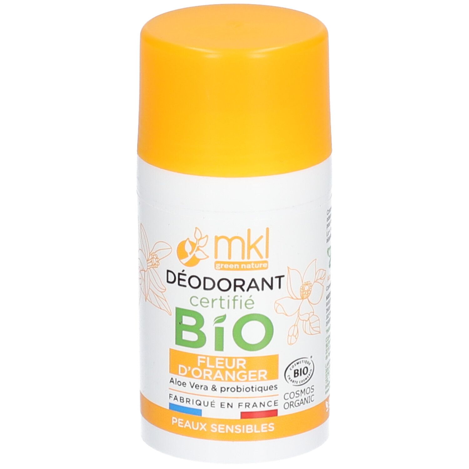 mkl Déodorant Certifié BIO - Fleur D'oranger