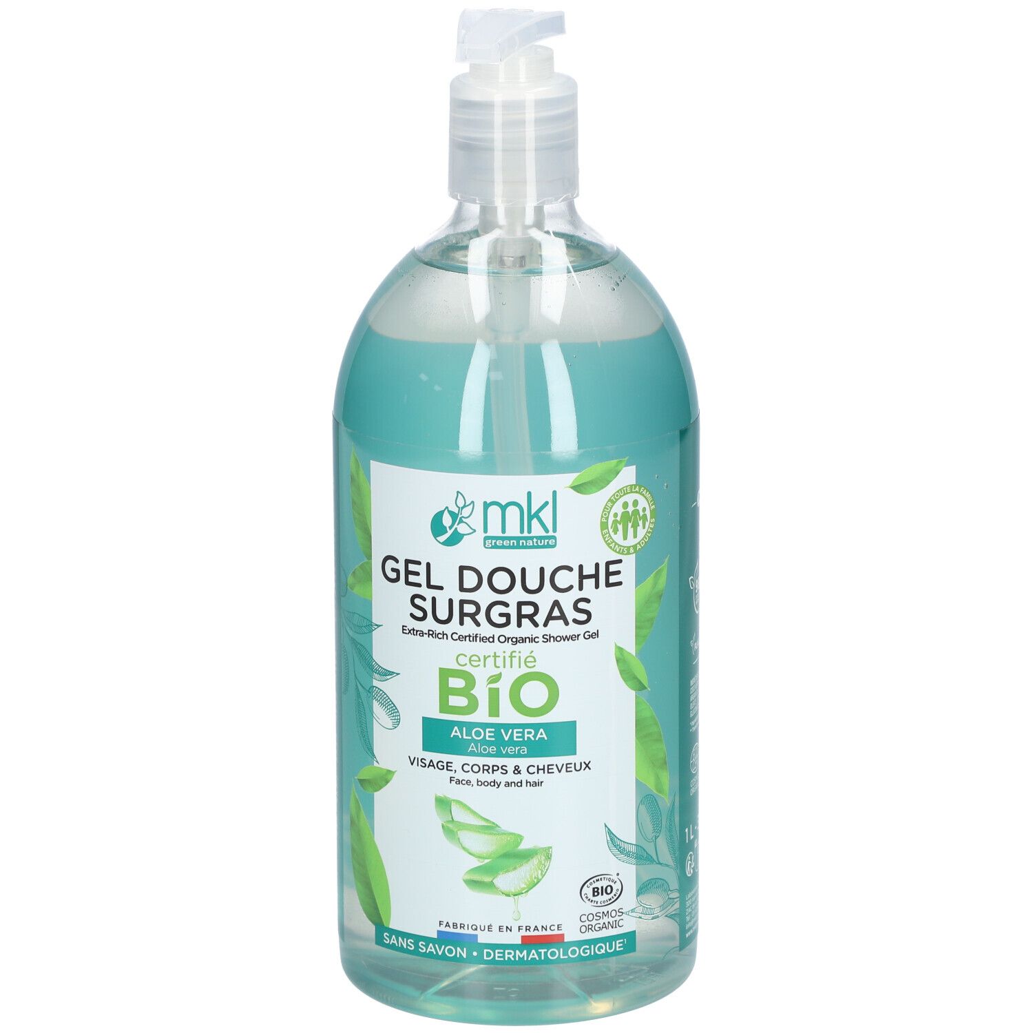 mkl GEL Douche Certifié BIO - Aloe Vera