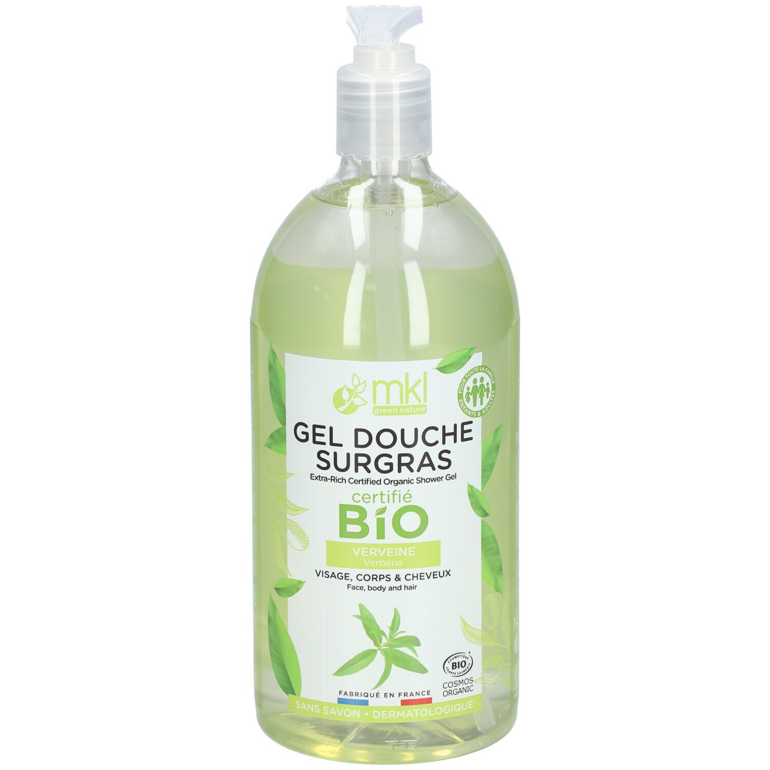 mkl GEL Douche Certifié BIO - Verveine