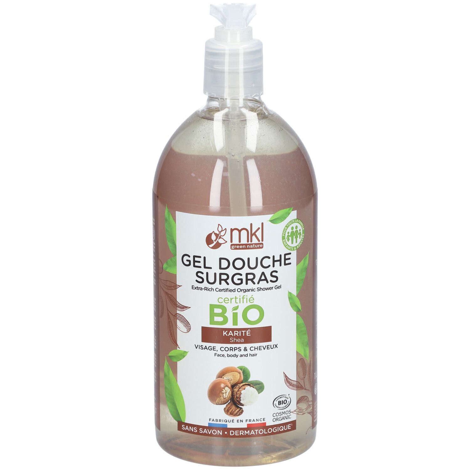 mkl GEL Douche Certifié BIO - Karité