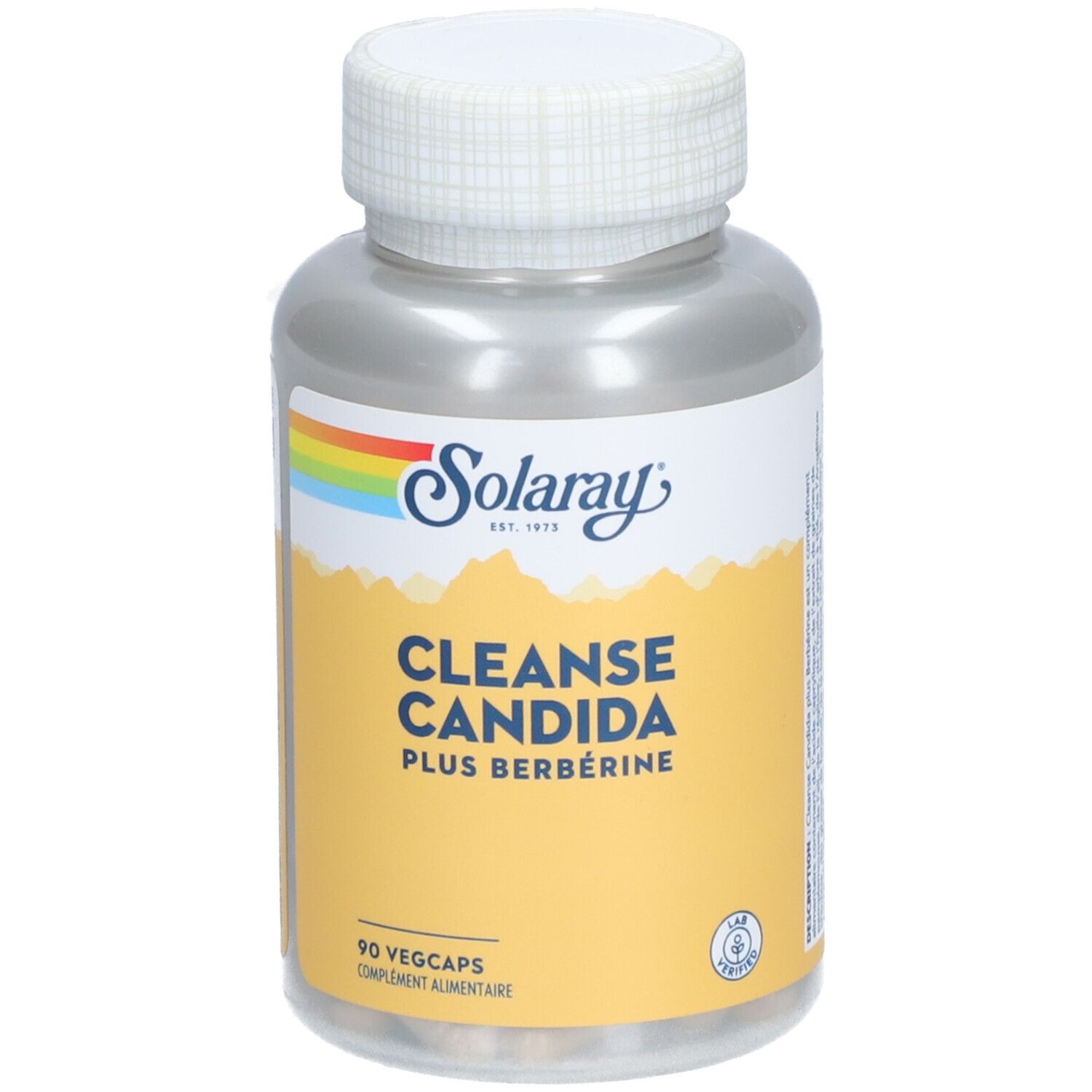 Solaray Cleanse Candida+Berb Cap90
