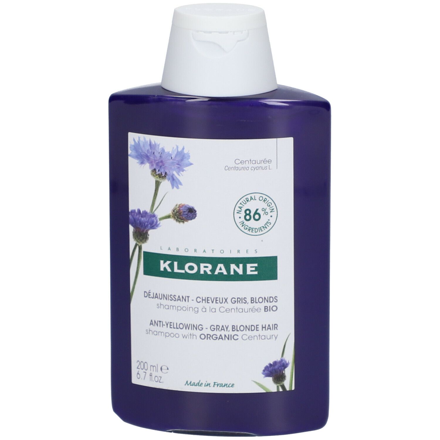 Klorane Shampoing à la Centaurée BIO