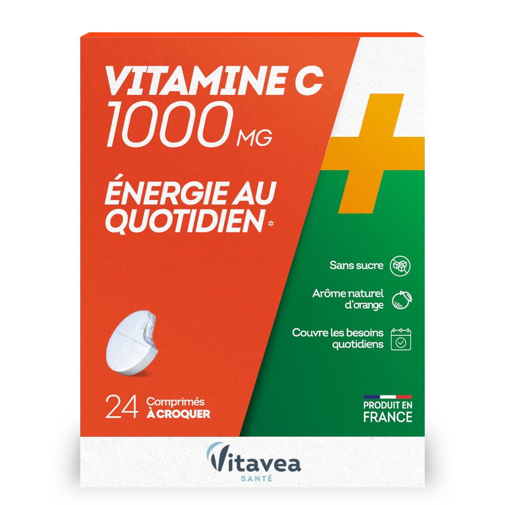 Nutrisanté Énergie AU Quotidien Vitamine C 1000 mg