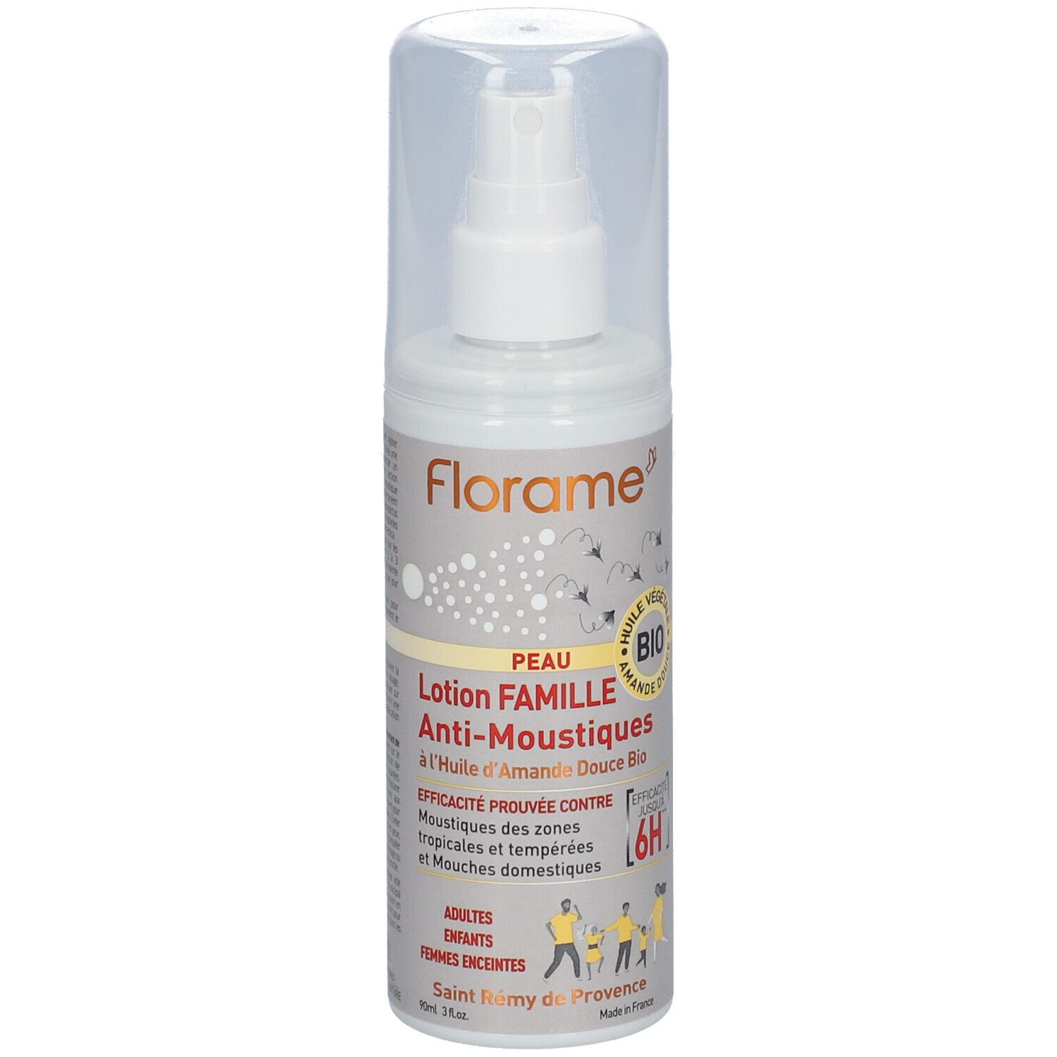 Florame Lotion Famille Anti-Moustiques Bio