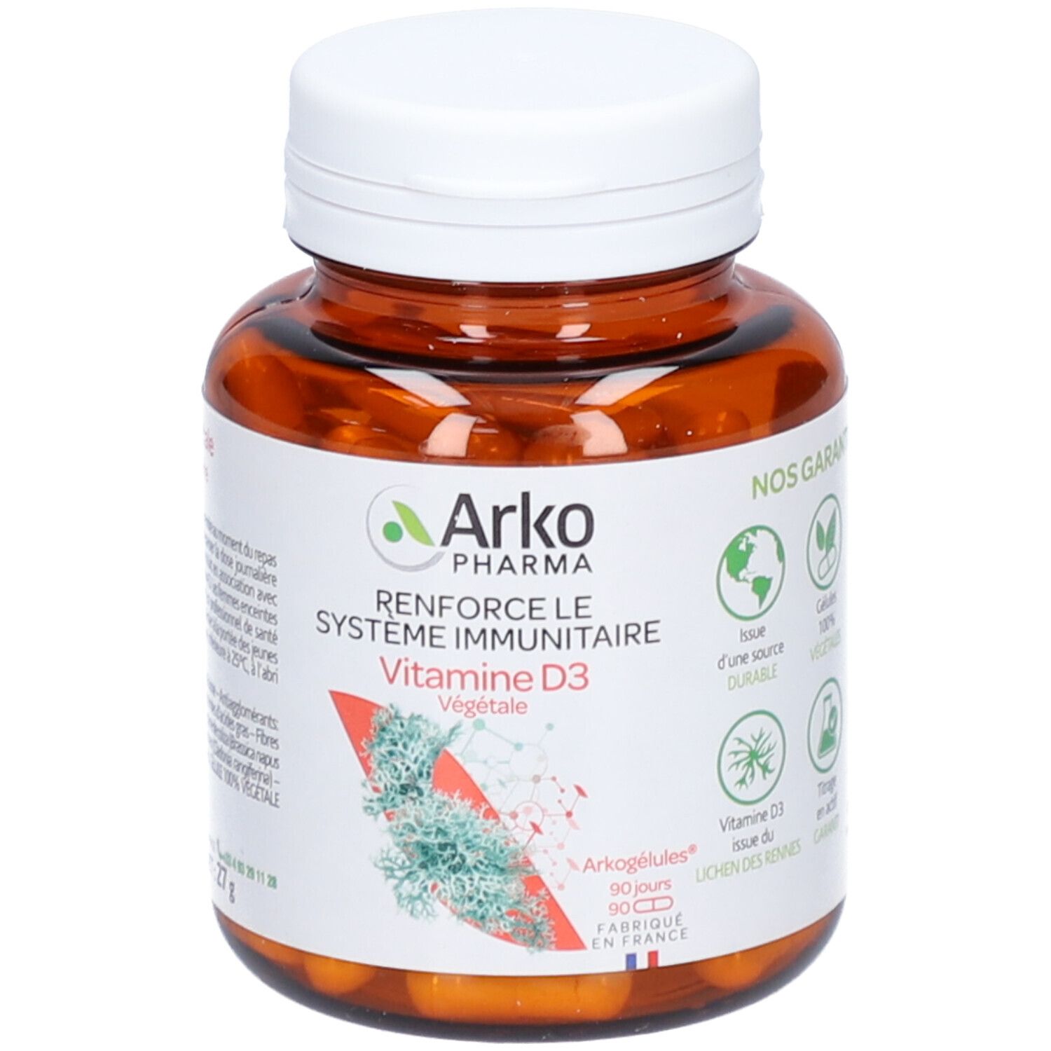 Arkopharma Arkogélules® Vitamine D3 végétale