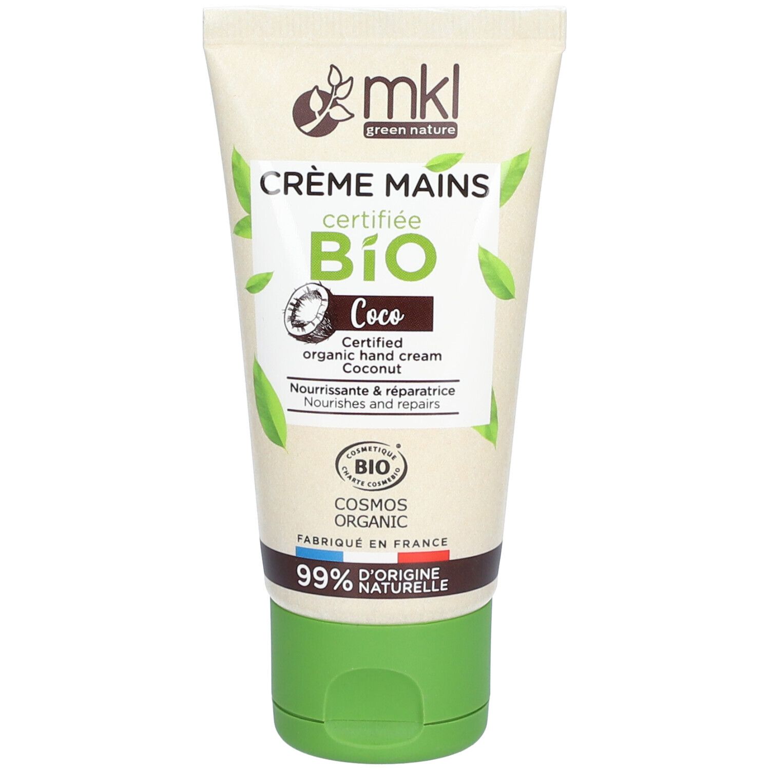 mkl Crème Mains Certifiée BIO - Coco