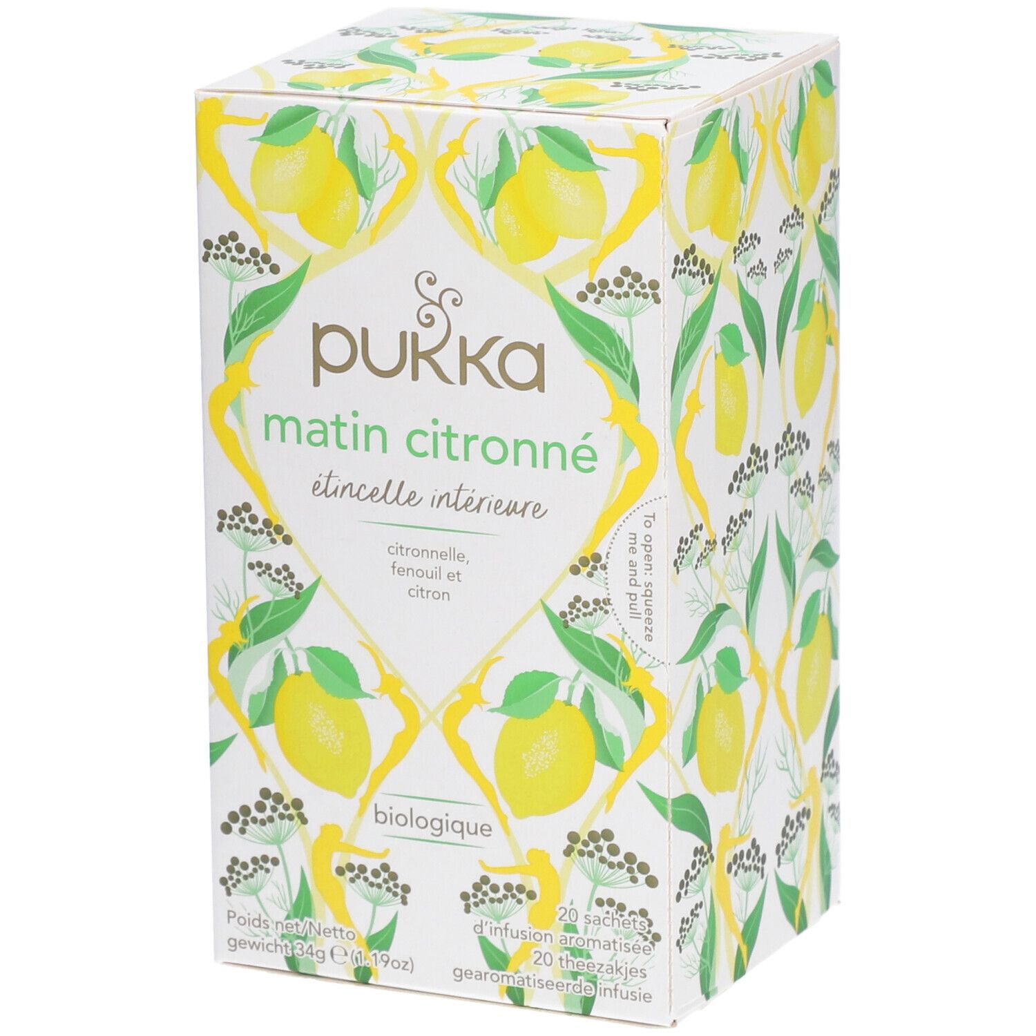 Pukka Infus Matin Citronne Sach 20