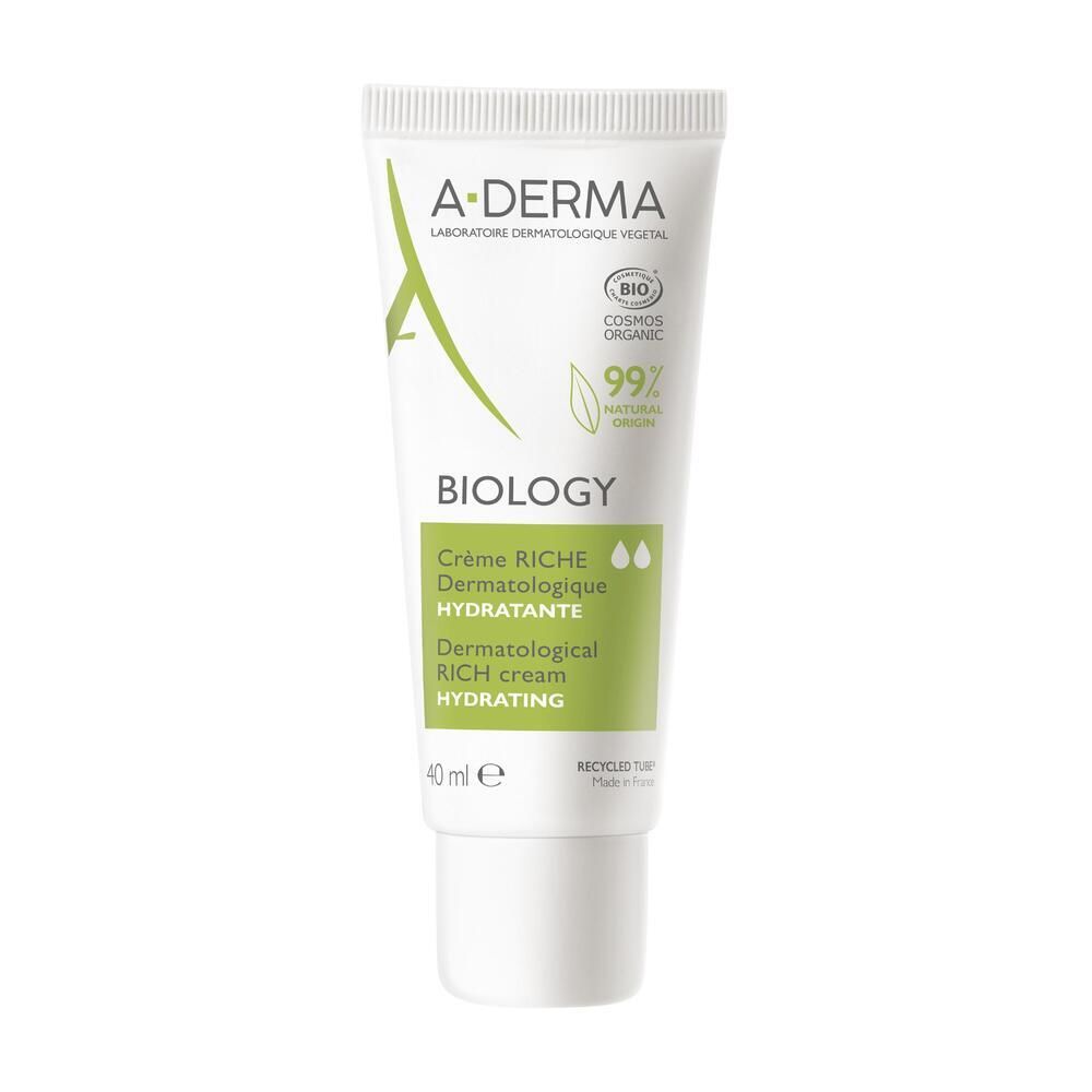 A-Derma Biology Crème riche dermatologique hydratante