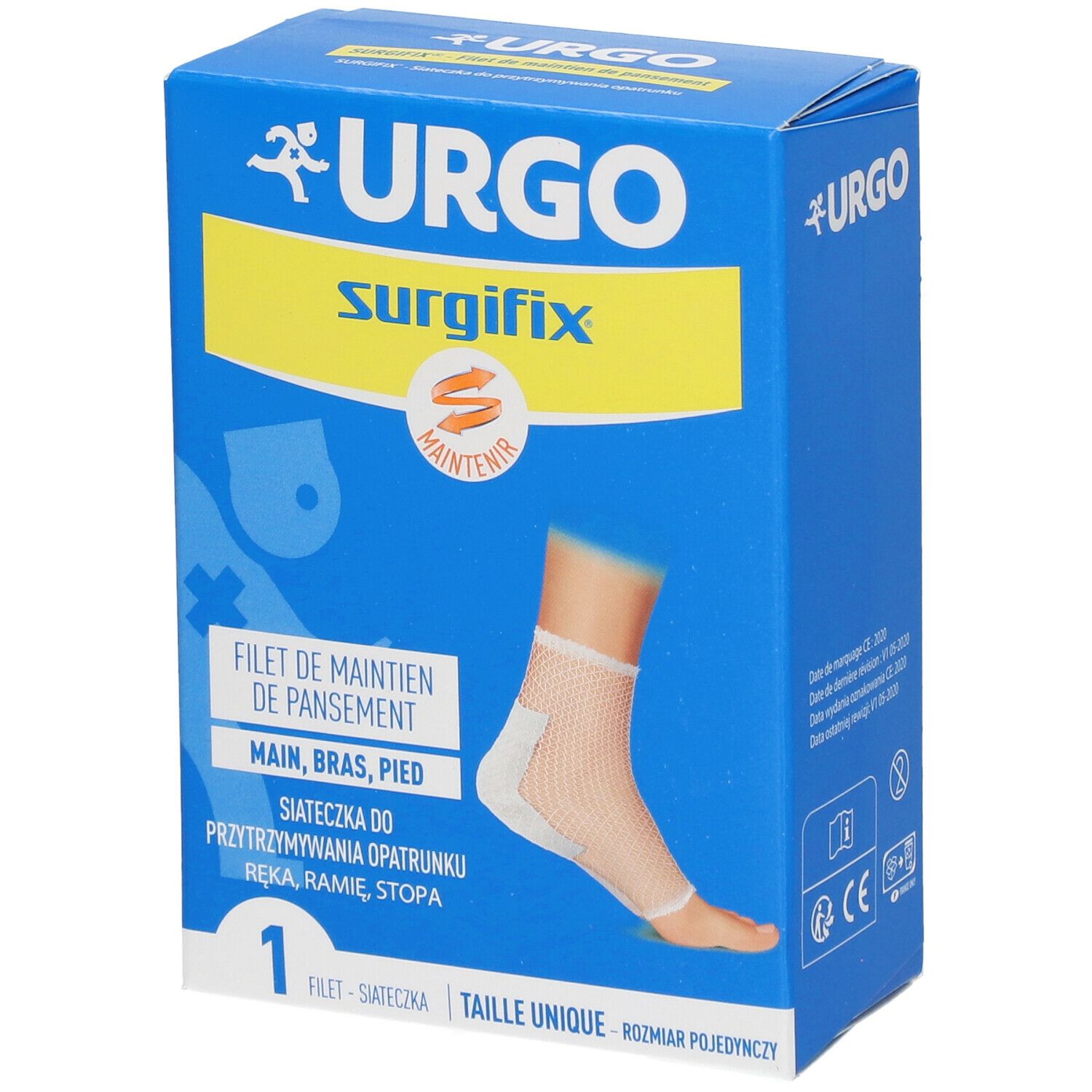 Urgo Surgifix® Filet de Maintien de pansement Taille 5 Main-bras-pied