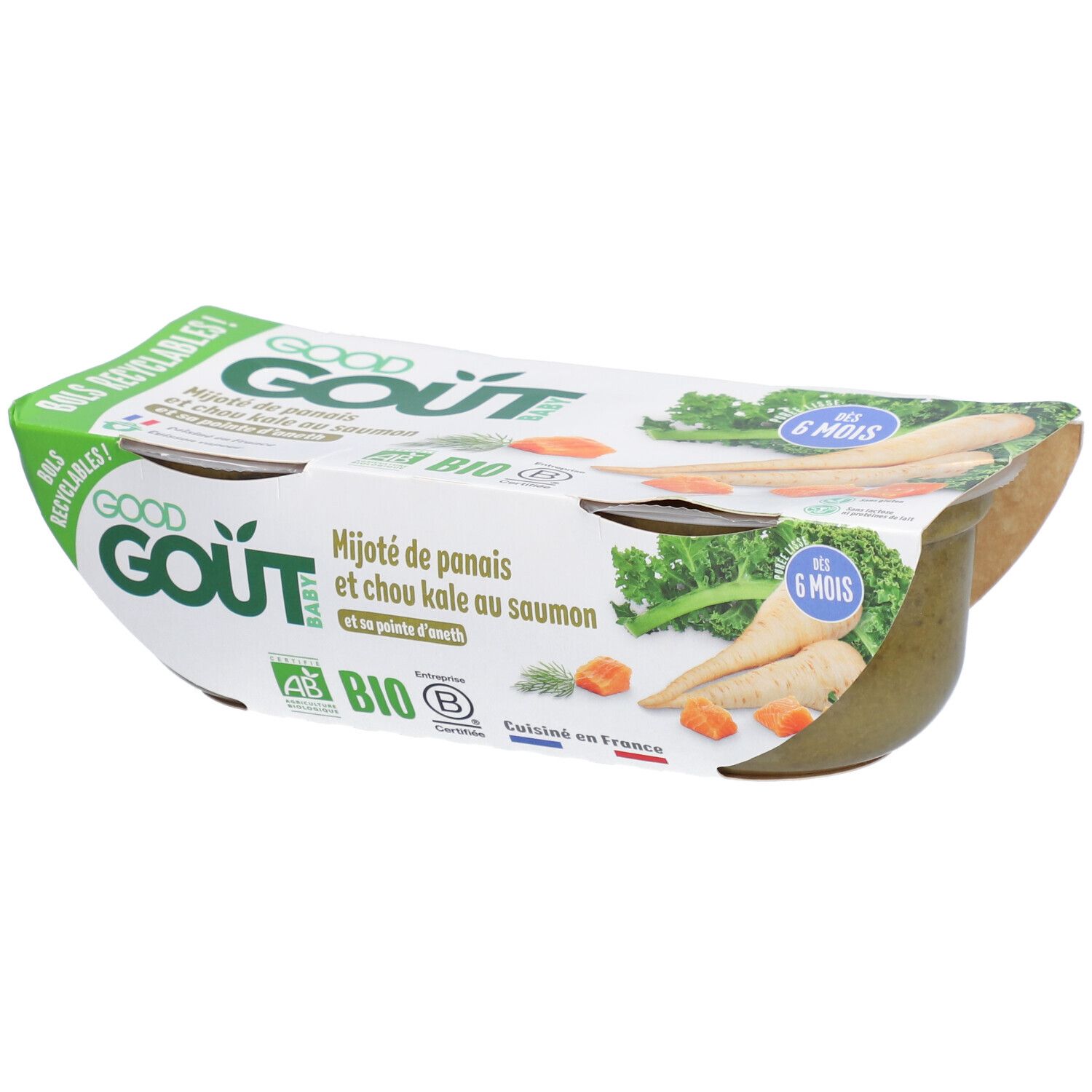 Goodgout Pan/Chou Kale/Saum 190G 2
