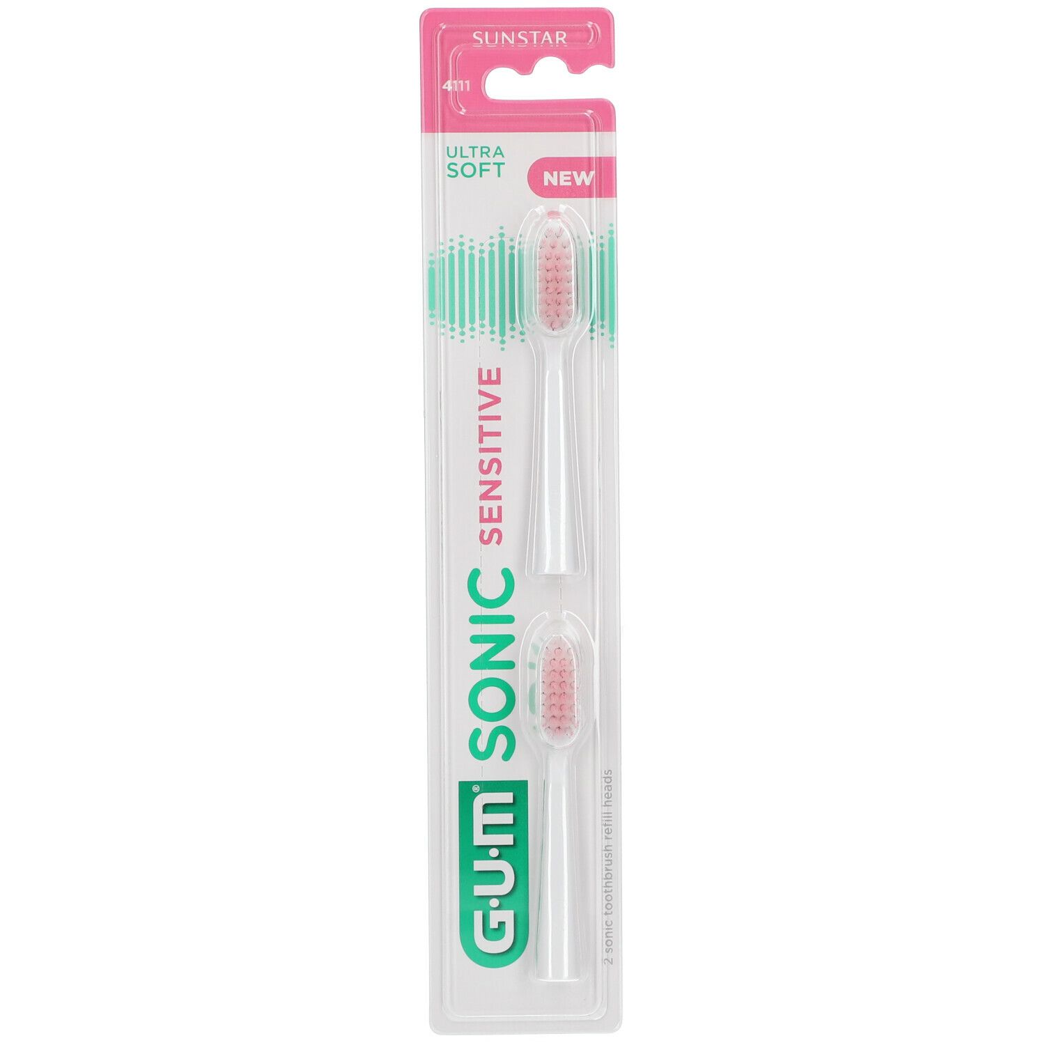 Gum® Sonic Sensitive Brossette de rechange