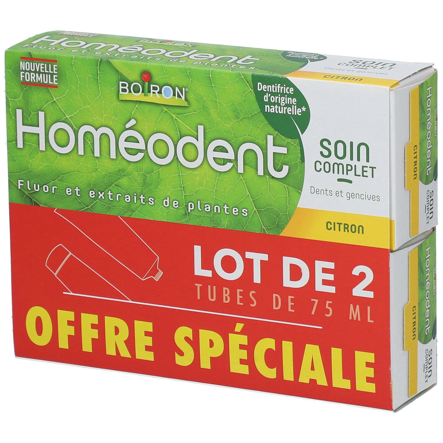 Boiron homéodent® Soin Complet Dents et Gencives - Citron
