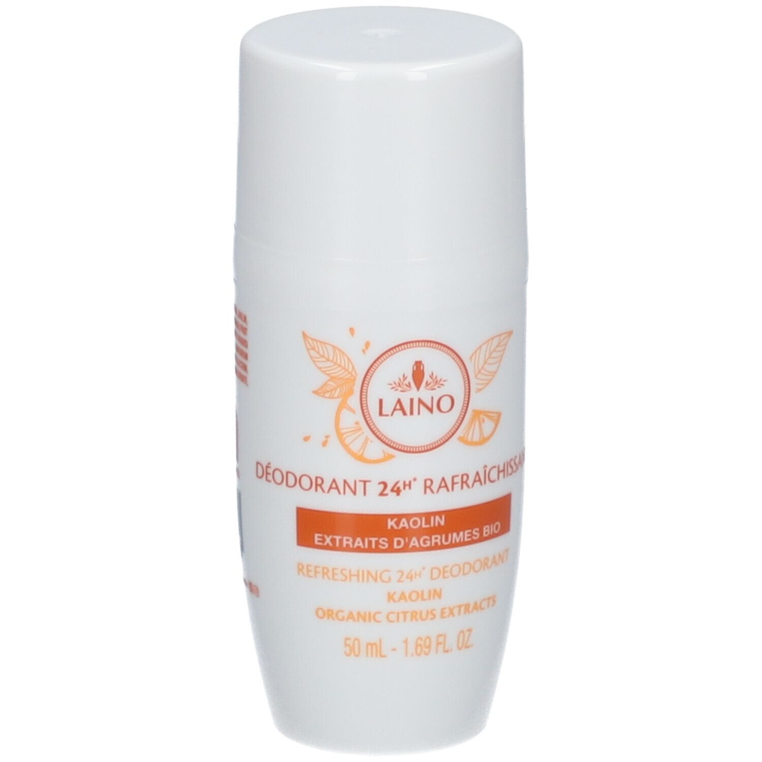 LAINO 24H Deodorant Erfrischend Kaolin Zitrusfrüchte BIO