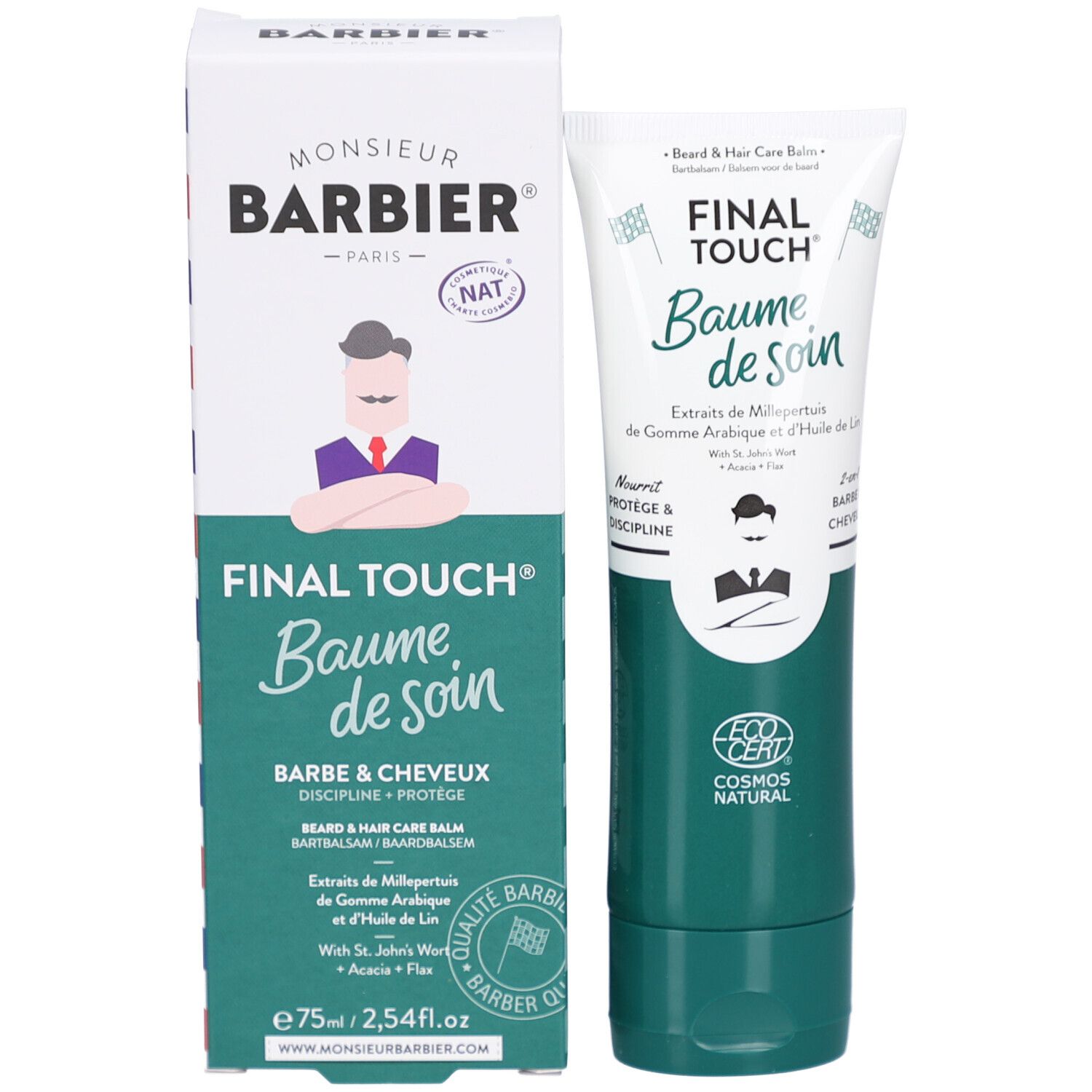 Monsieur BARBIER - Styling-Pflegebalsam für Bart und Haare