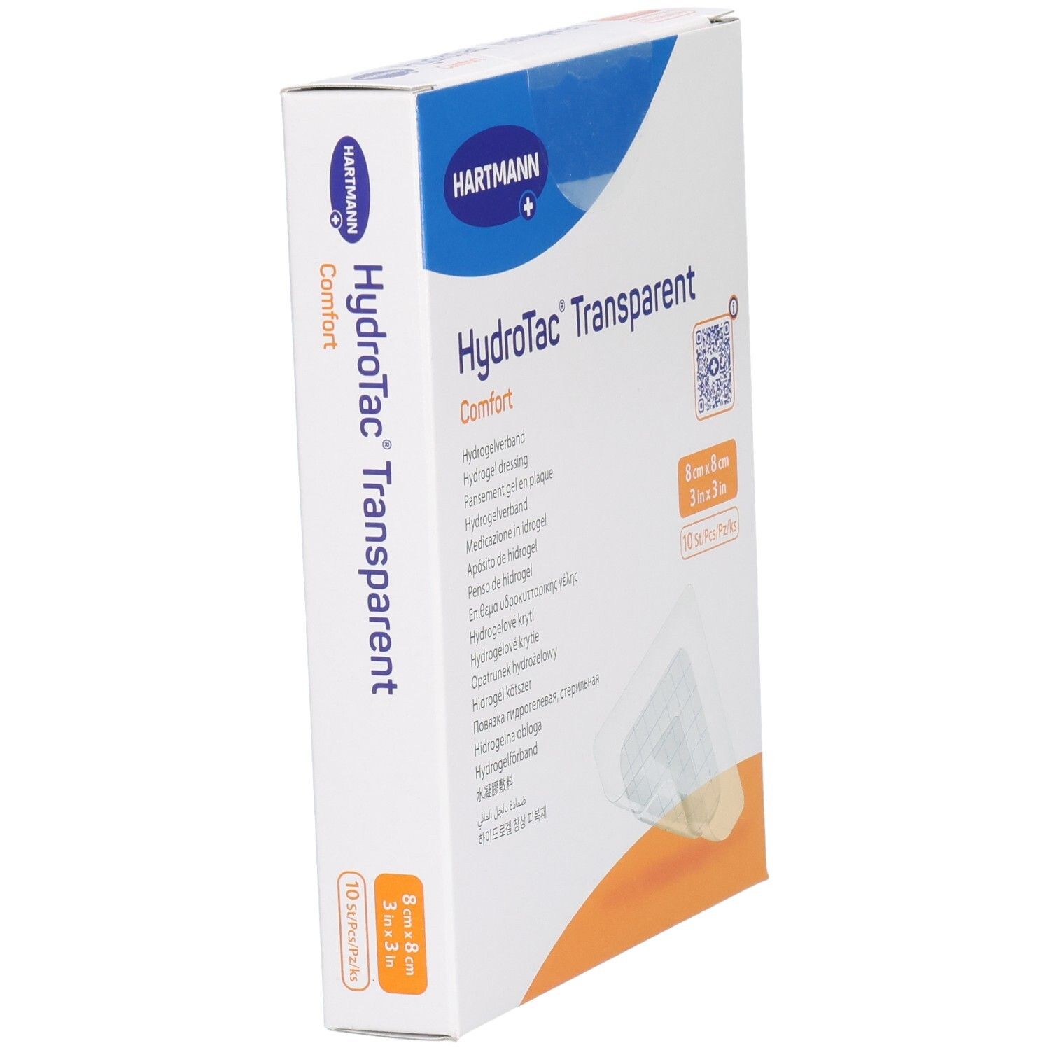 Hartmann HydroTac® transparent comfort Hydrogelverband 8x8 cm