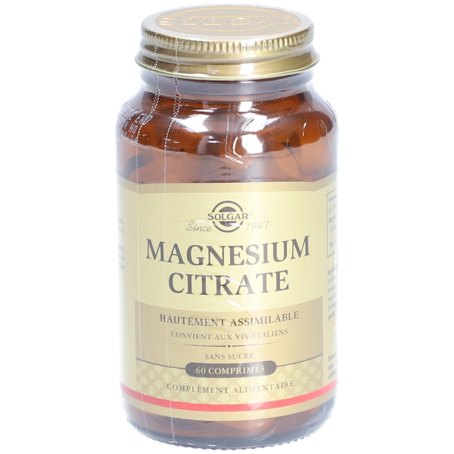 Solgar Magnesium Citrate CP 60 de 60