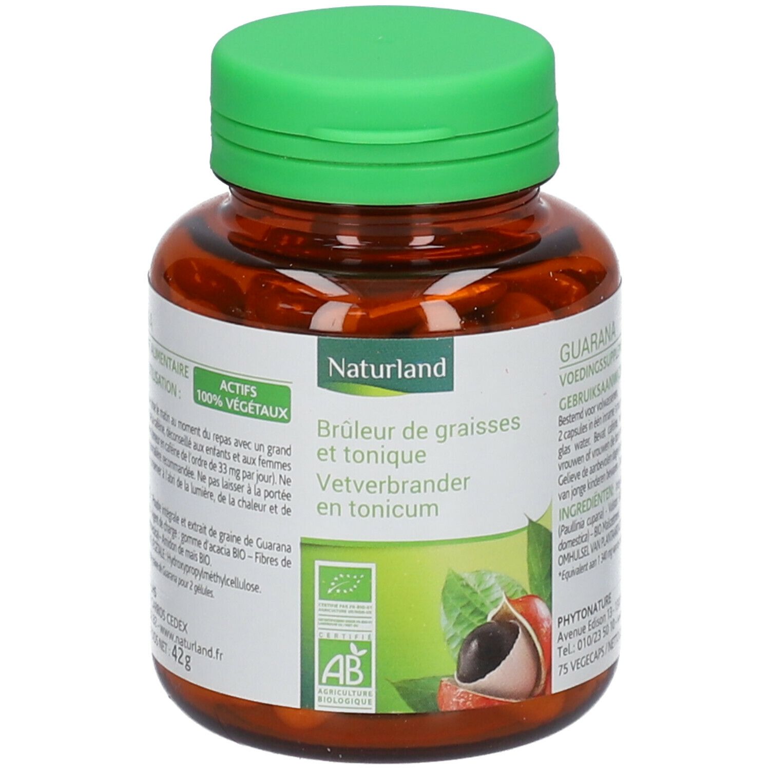 Naturland Guarana Bio - Végécaps