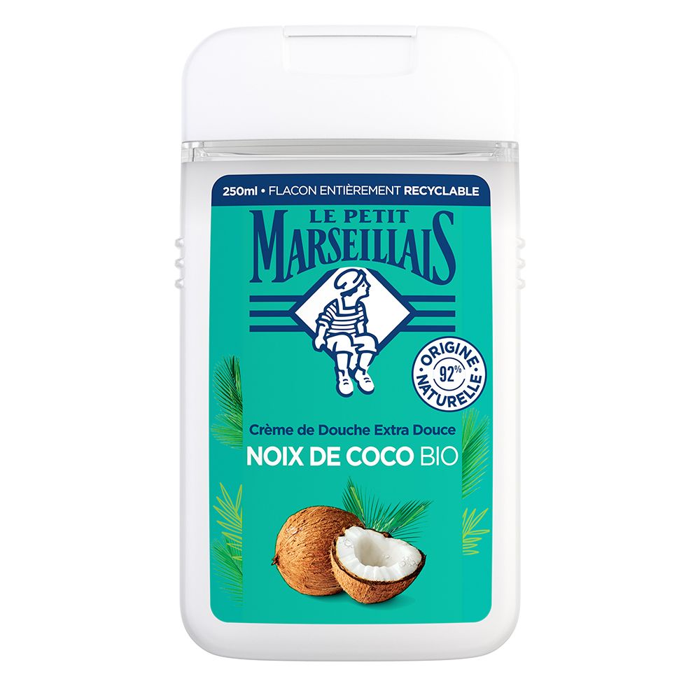 Le Petit Marseillais Douche Crème Hydratante à l'huile de Coco, 250 ml
