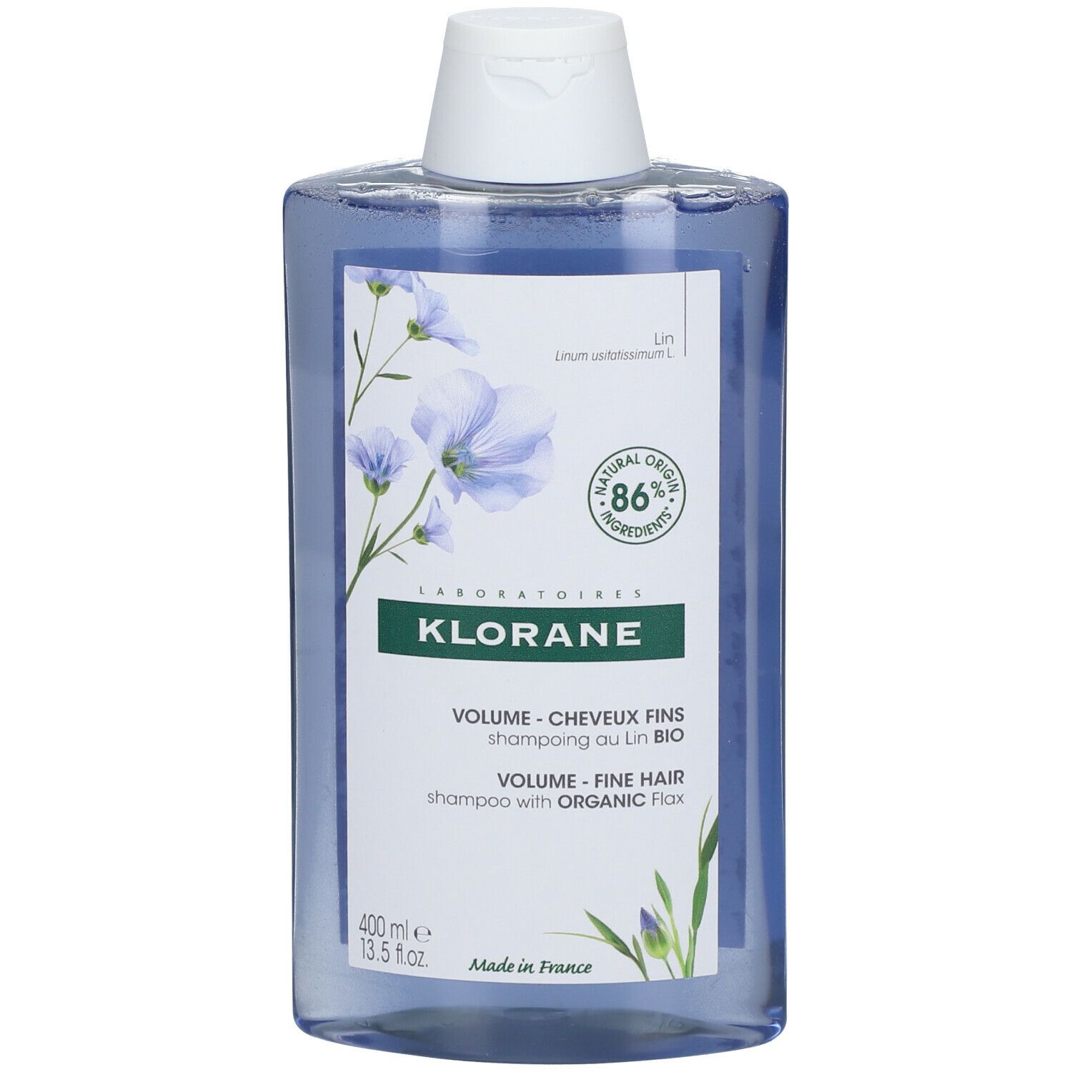 Klorane Shampoing volume au Lin BIO