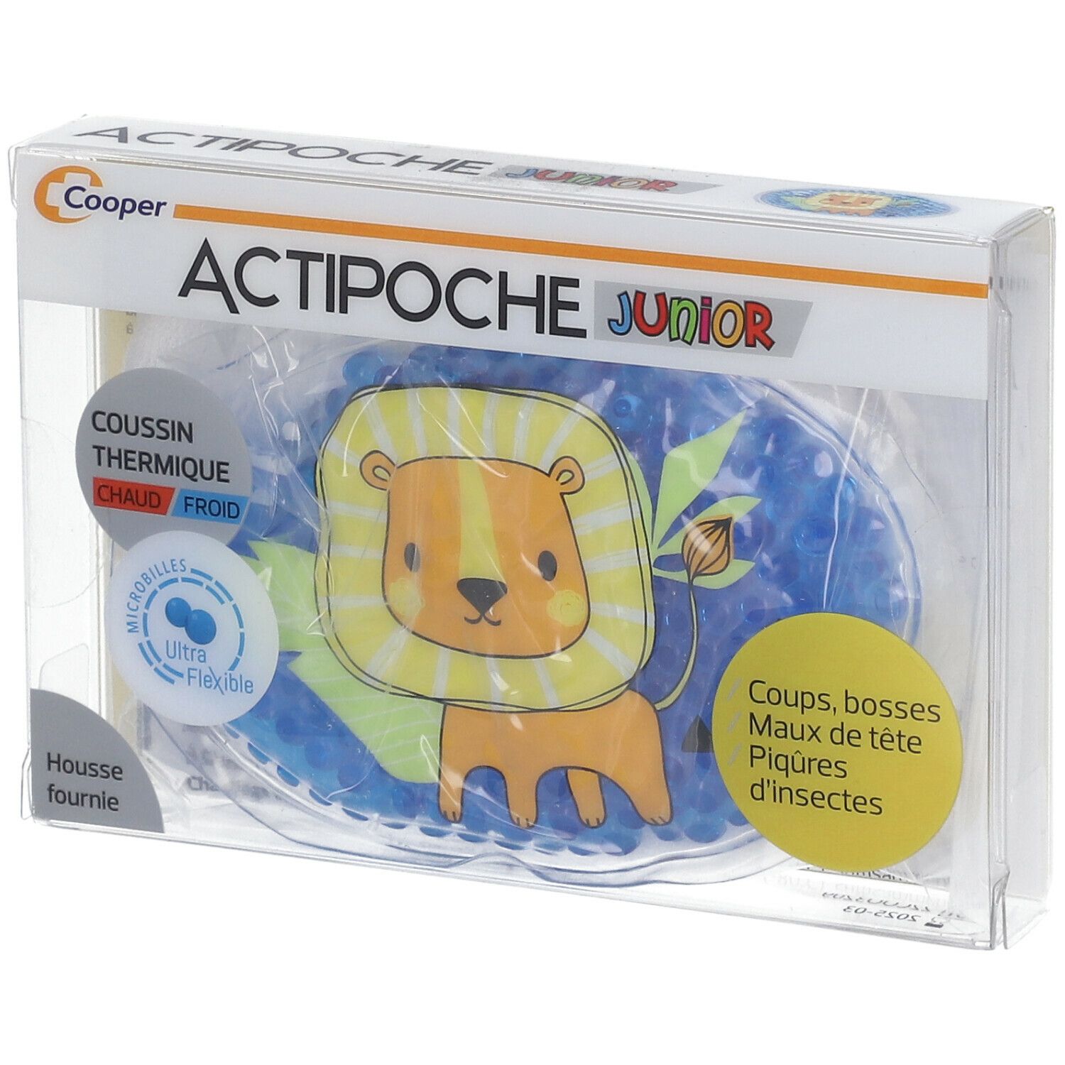 Actipoche Junior Coussin Thermique Lion Microbilles