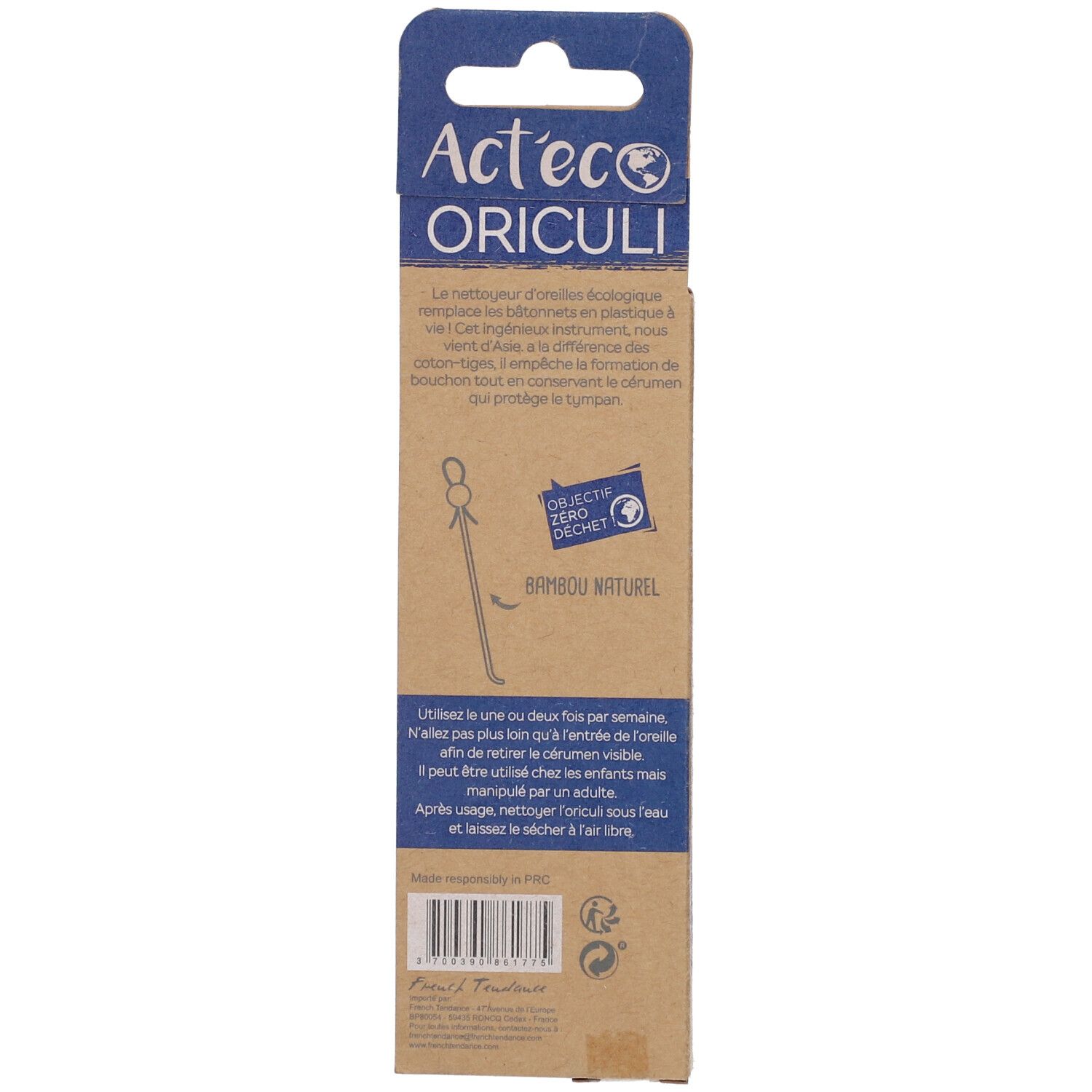 Act'eco Oriculi Bambou Vert 1 pc(s) Bâtonnet(S) view 2
