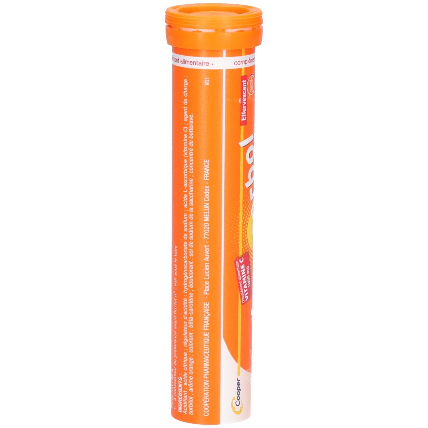 VITASCORBOL - Complément alimentaire à base de vitamine C 1000 mg - Fatigue et système immunitaire - Programme 20 jours - 20 comprimés view 2