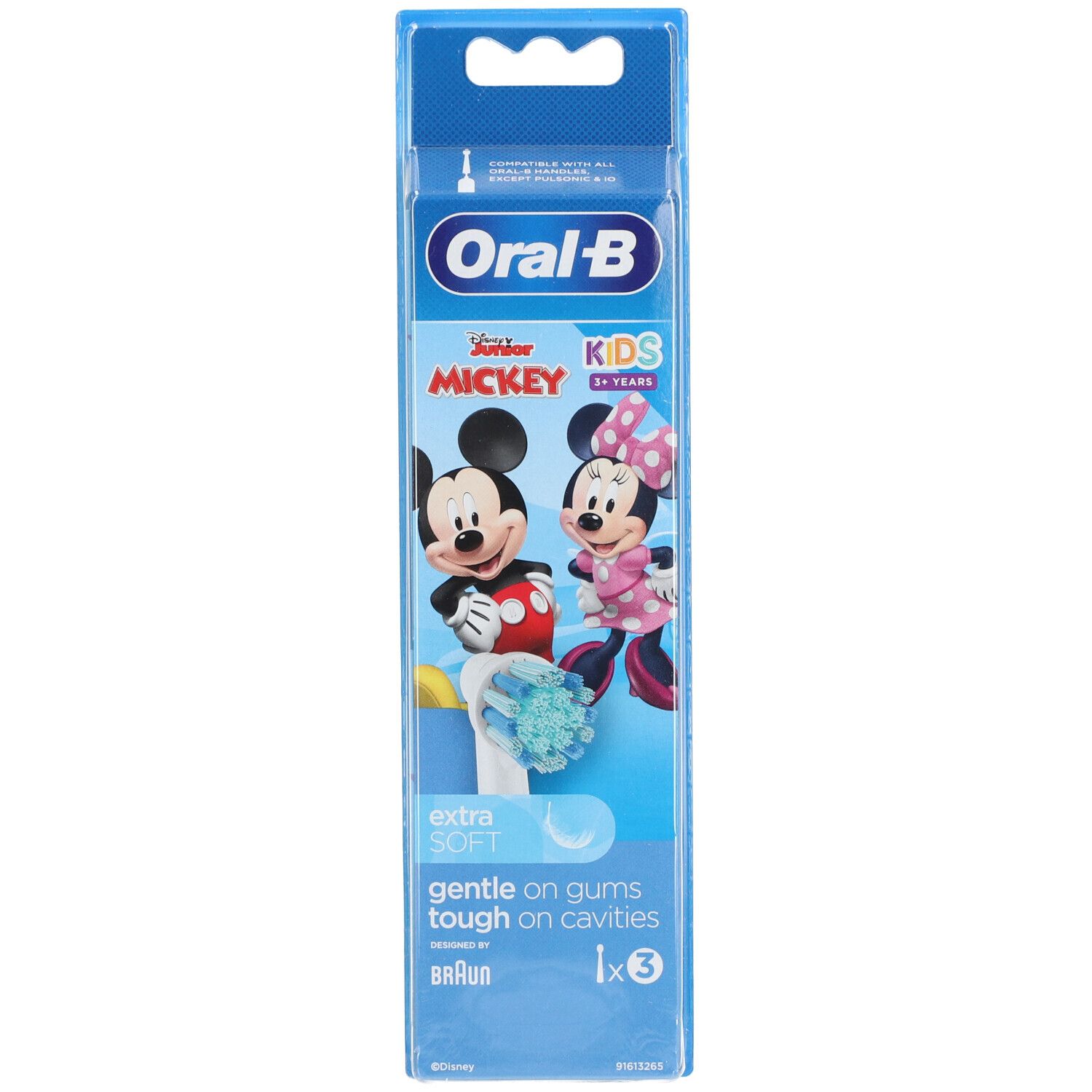 Oral-B Kids Brossette - Brossette de rechange pour brosse à dents électrique Oral-B Kids d