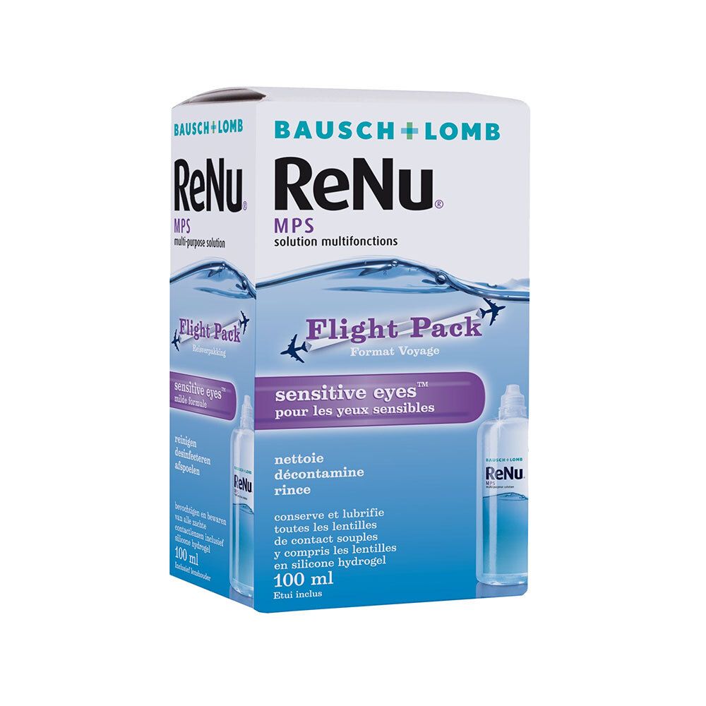 ReNu MPS Solution Multifonctions Pour Lentilles de Contact Souples 100ml