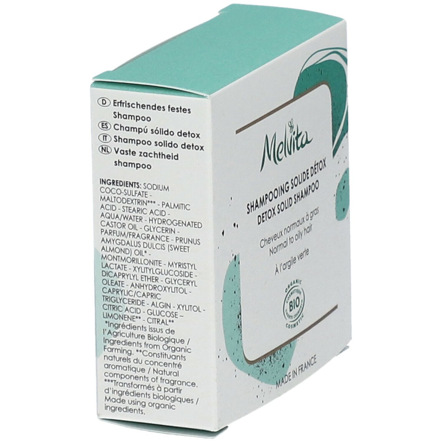 Melvita SH Solide Detox BIO 55G 55 g Shampoo