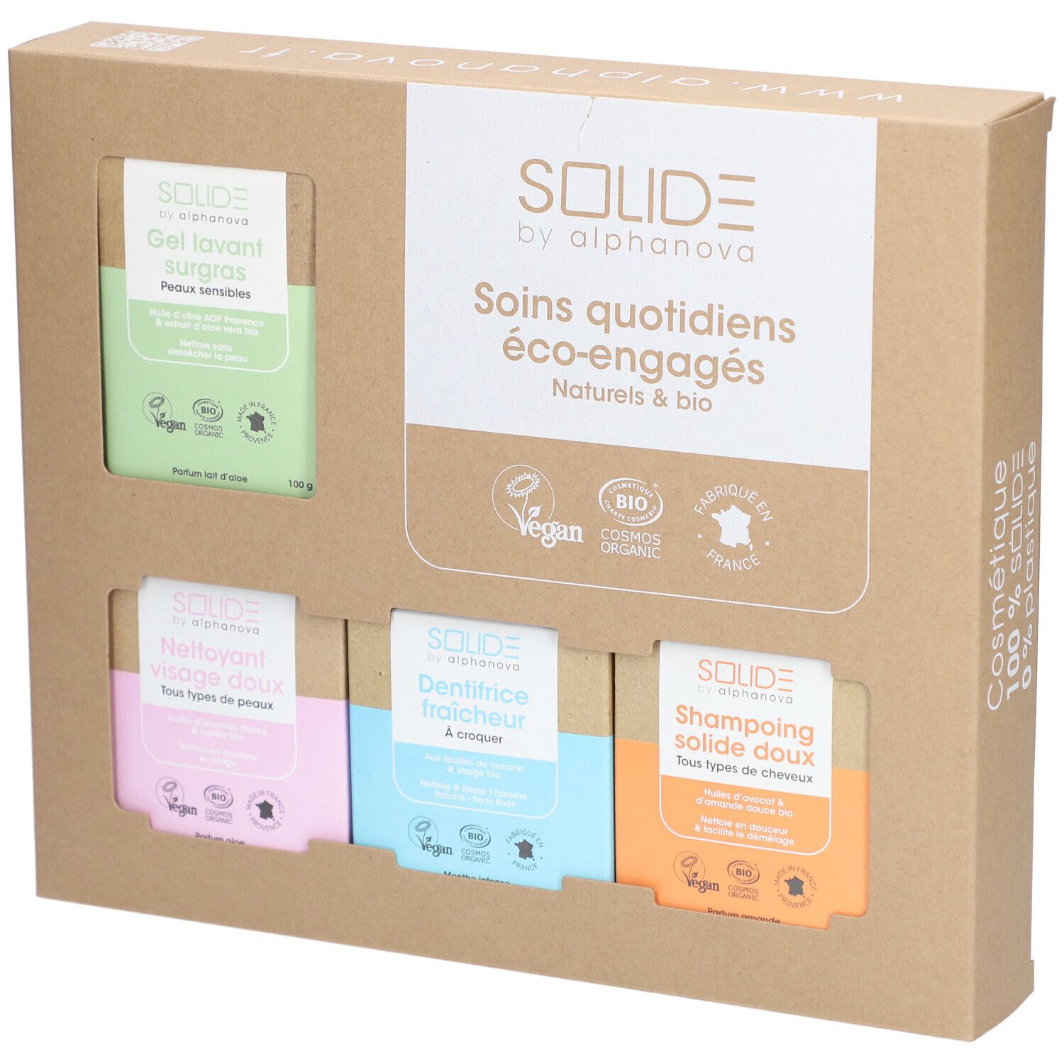 Alphanova Coffret Solide Peaux Sensibles