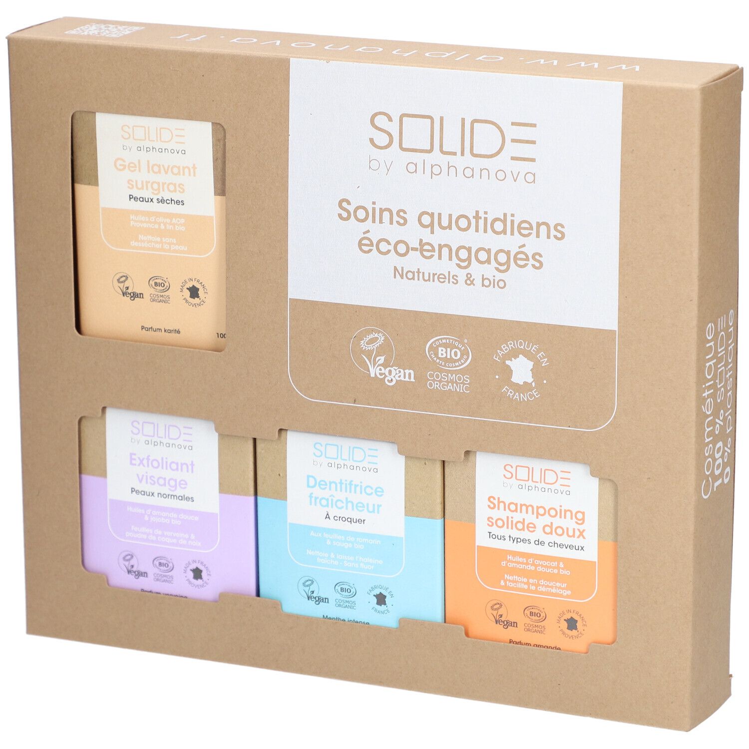 Alphanova Coffret Solide Peaux Sèches