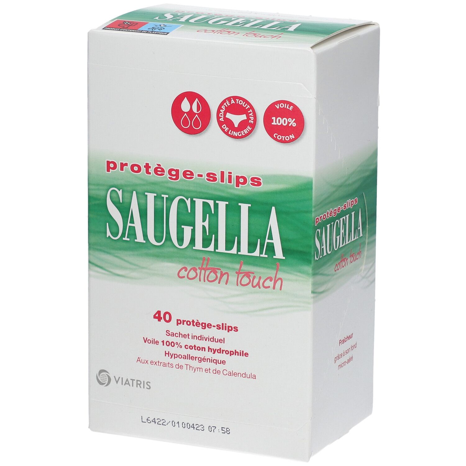 Saugella Cotton Touch Protège-slips