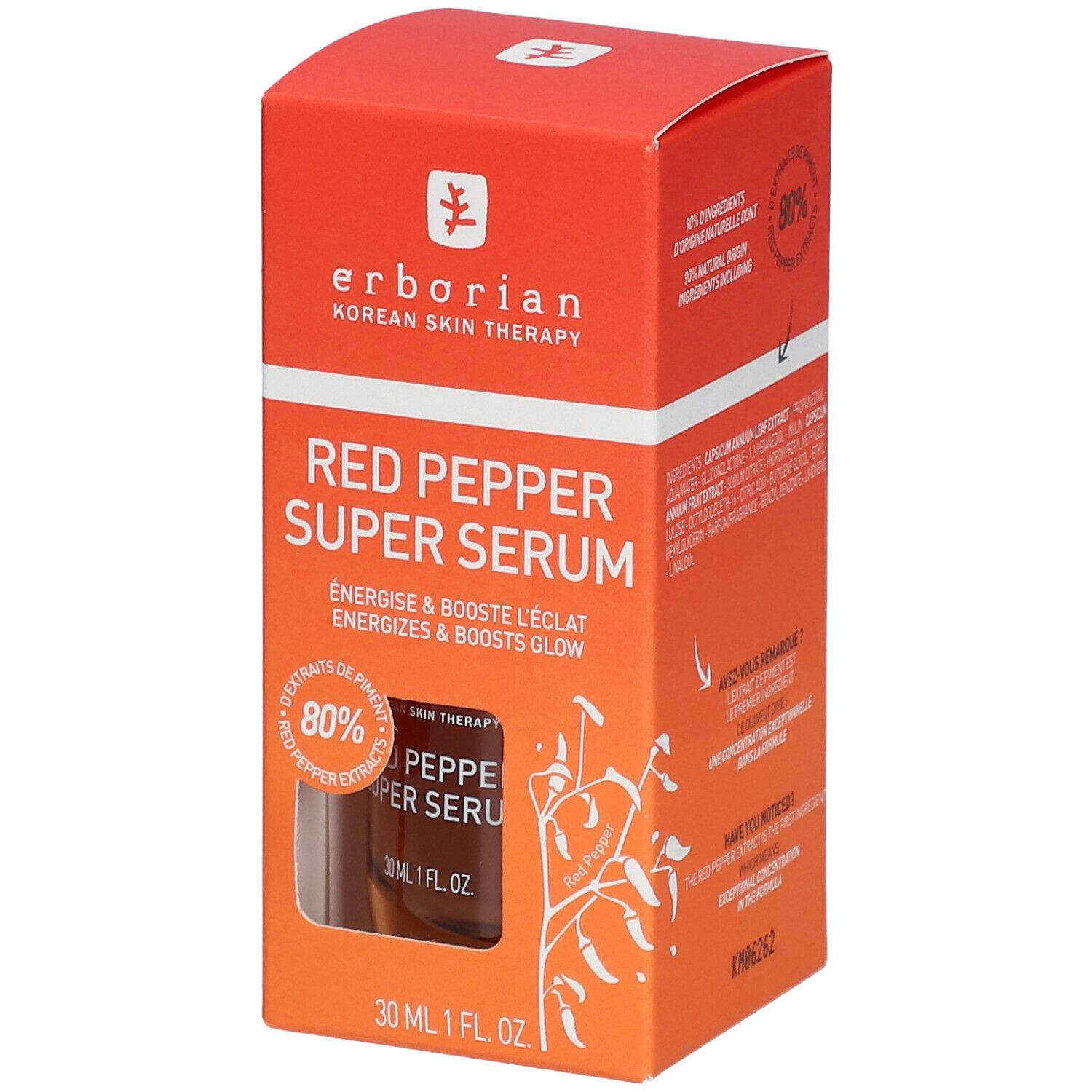 erborian Red Pepper Super Sérum - Sérum éclat