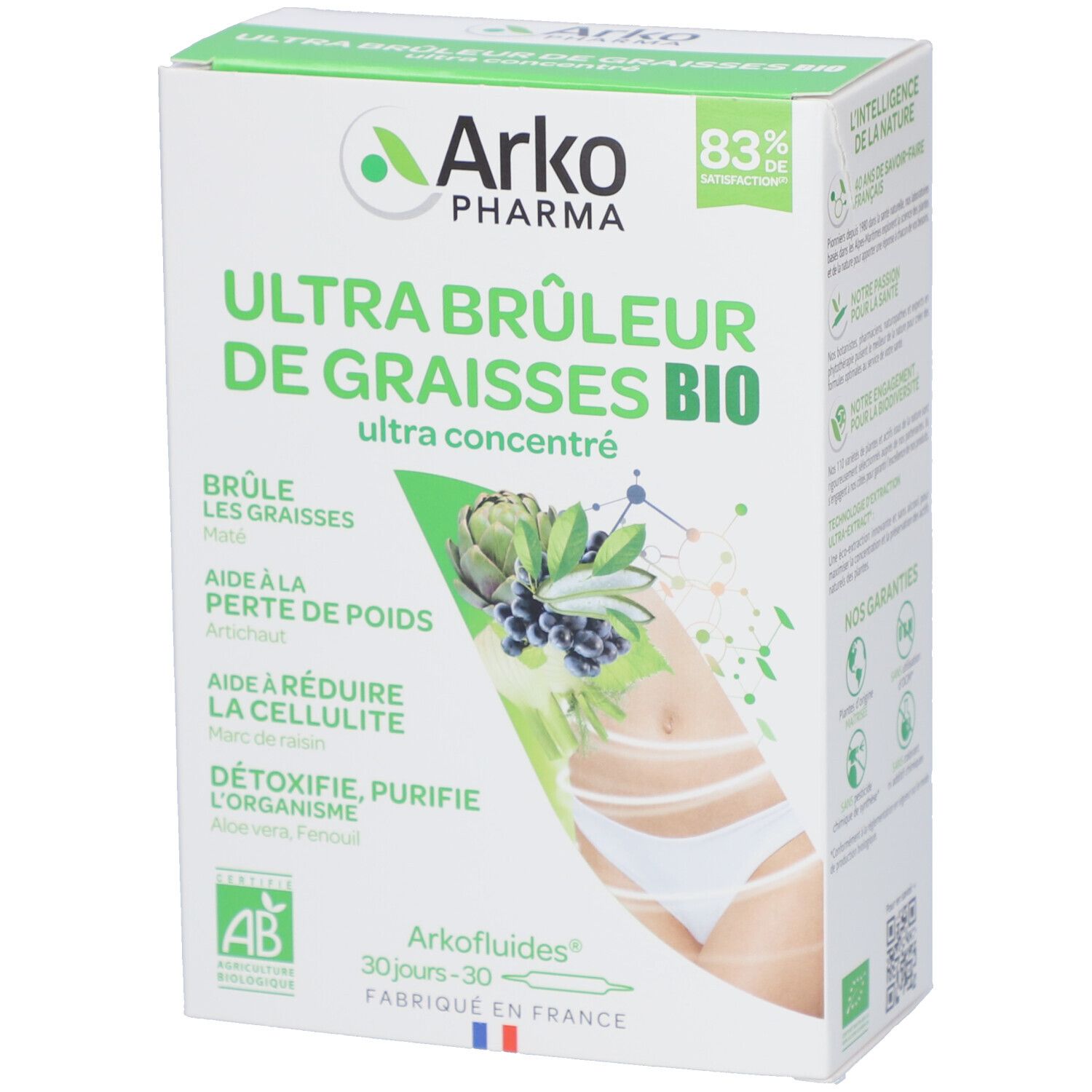 Arkopharma Arkofluides® BIO Ultra Brûleur de graisses
