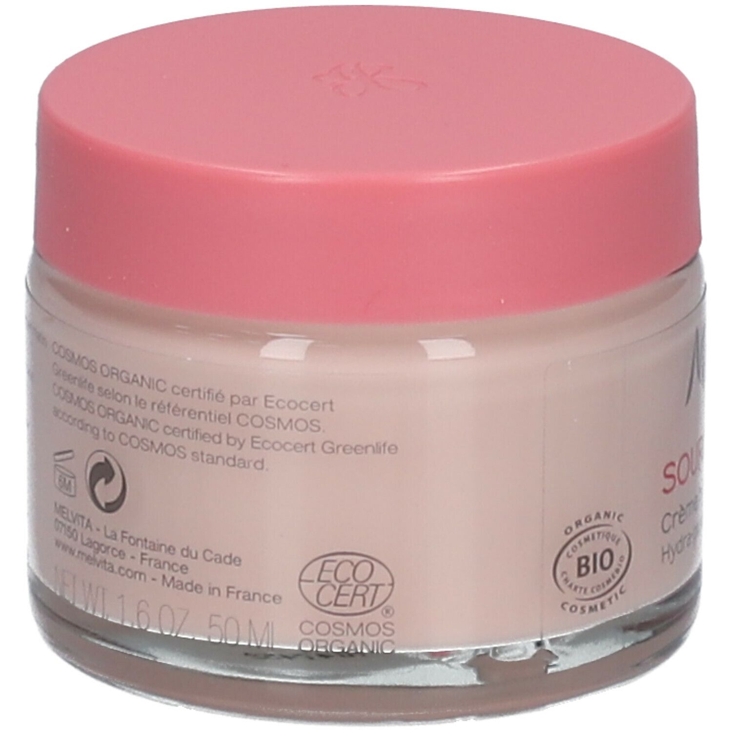 Melvita Aufpolsternde Feuchtigkeitscreme Source de Roses