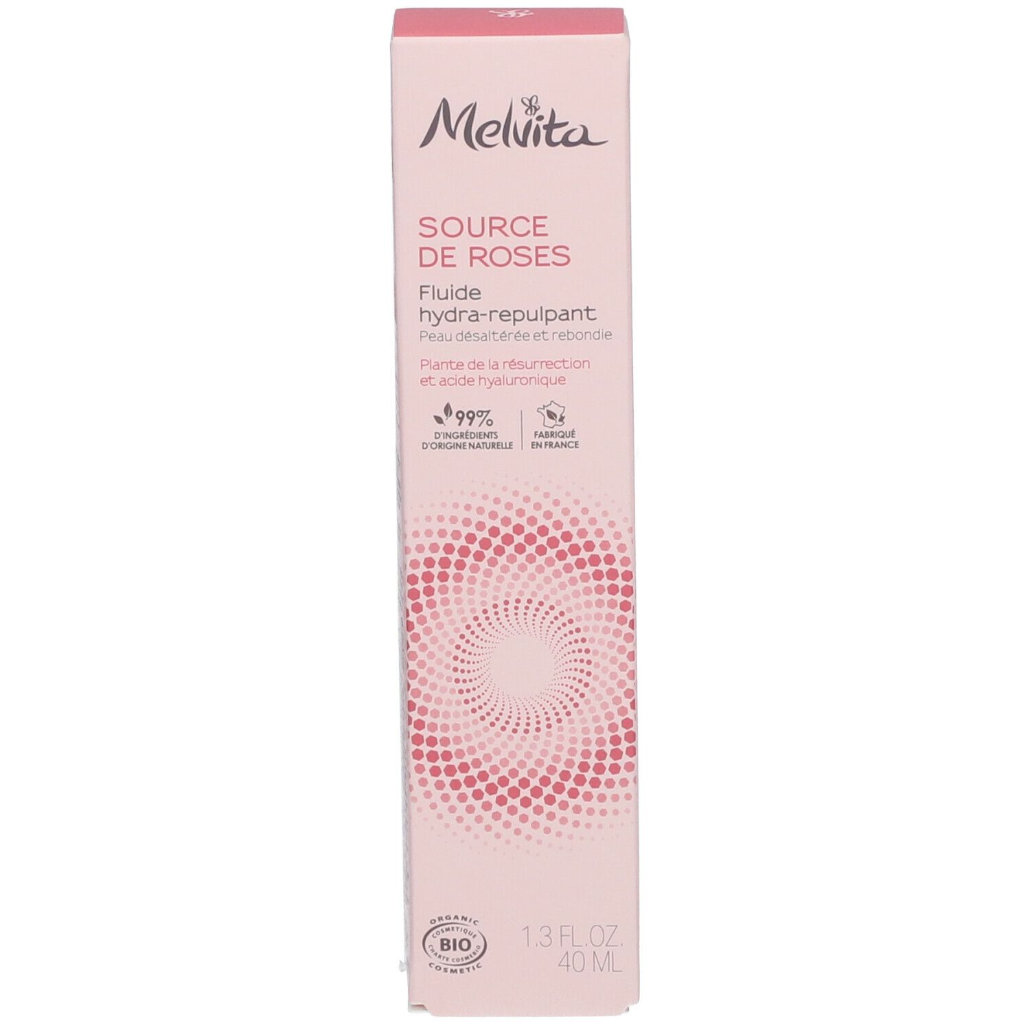 Melvita Source de Roses Aufpolsterndes Feuchtigkeitsfluid