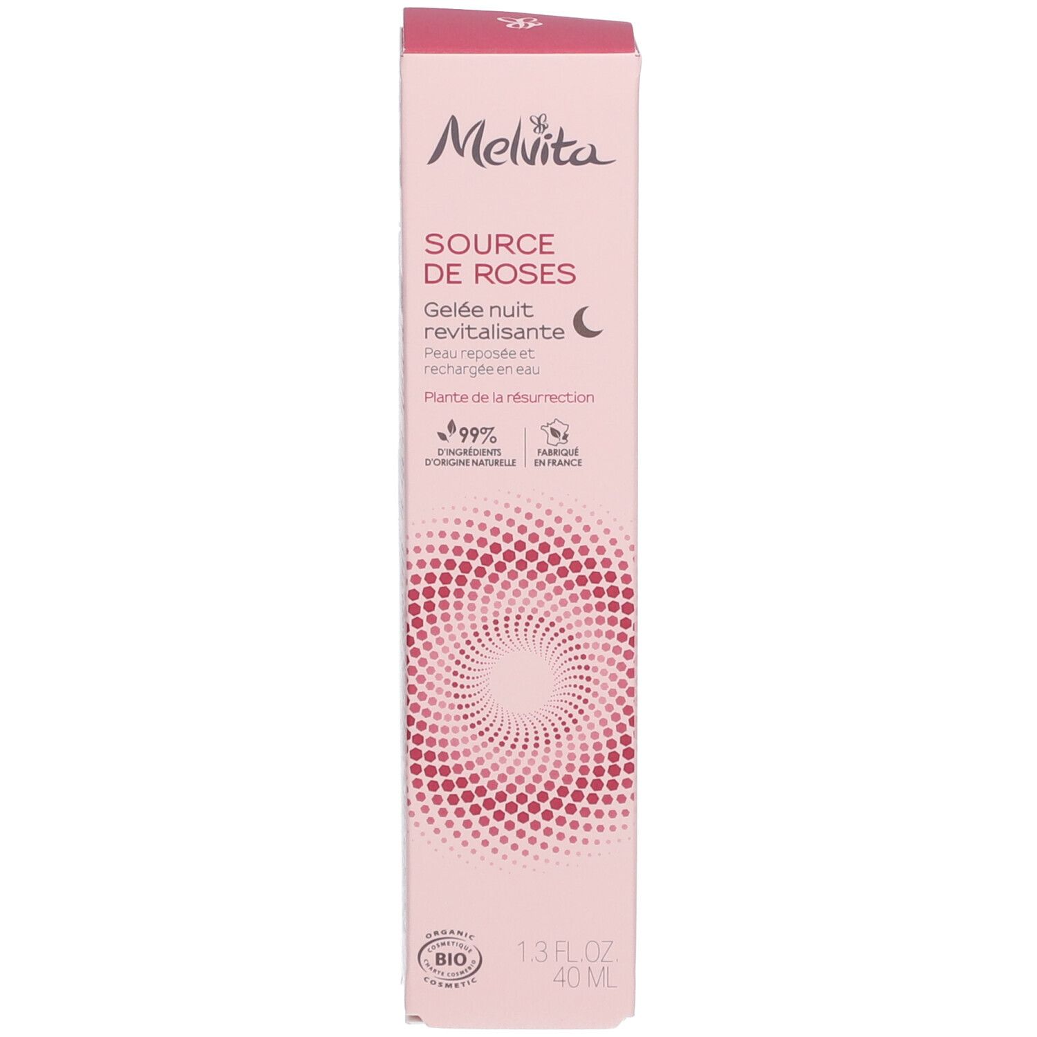 Melvita Bio-zertifizierte BB Creme Source de Roses heller Farbton