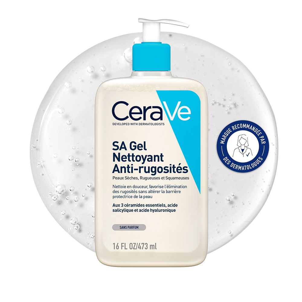 Gel Nettoyant Sa Anti-rugosités pour les peaux sèches et rugueuses 473 ml
