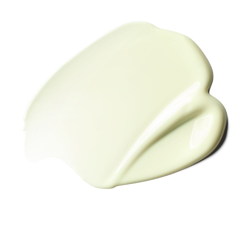 Lichte crème textuur. Op witte achtergrond. Voor huidverzorging.