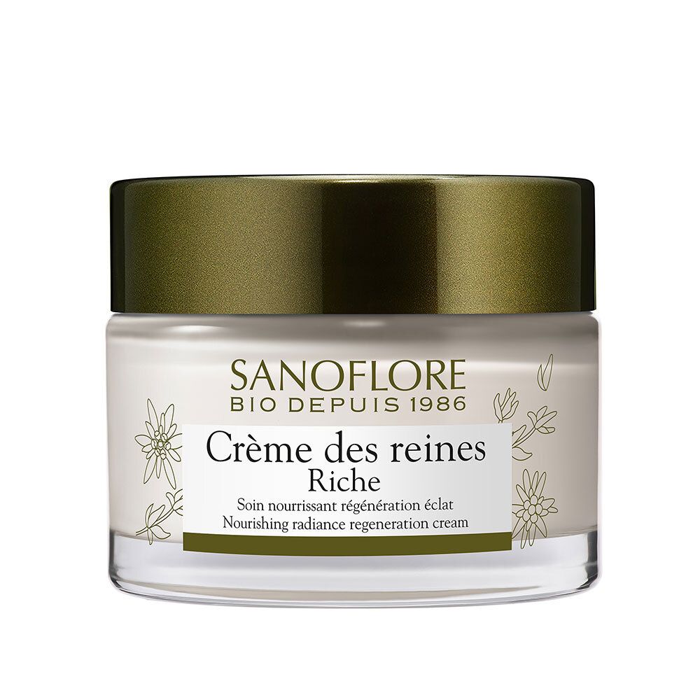 Sanoflore Crème des reines riche soin nourrissant régénération éclat certifié Bio 50ml