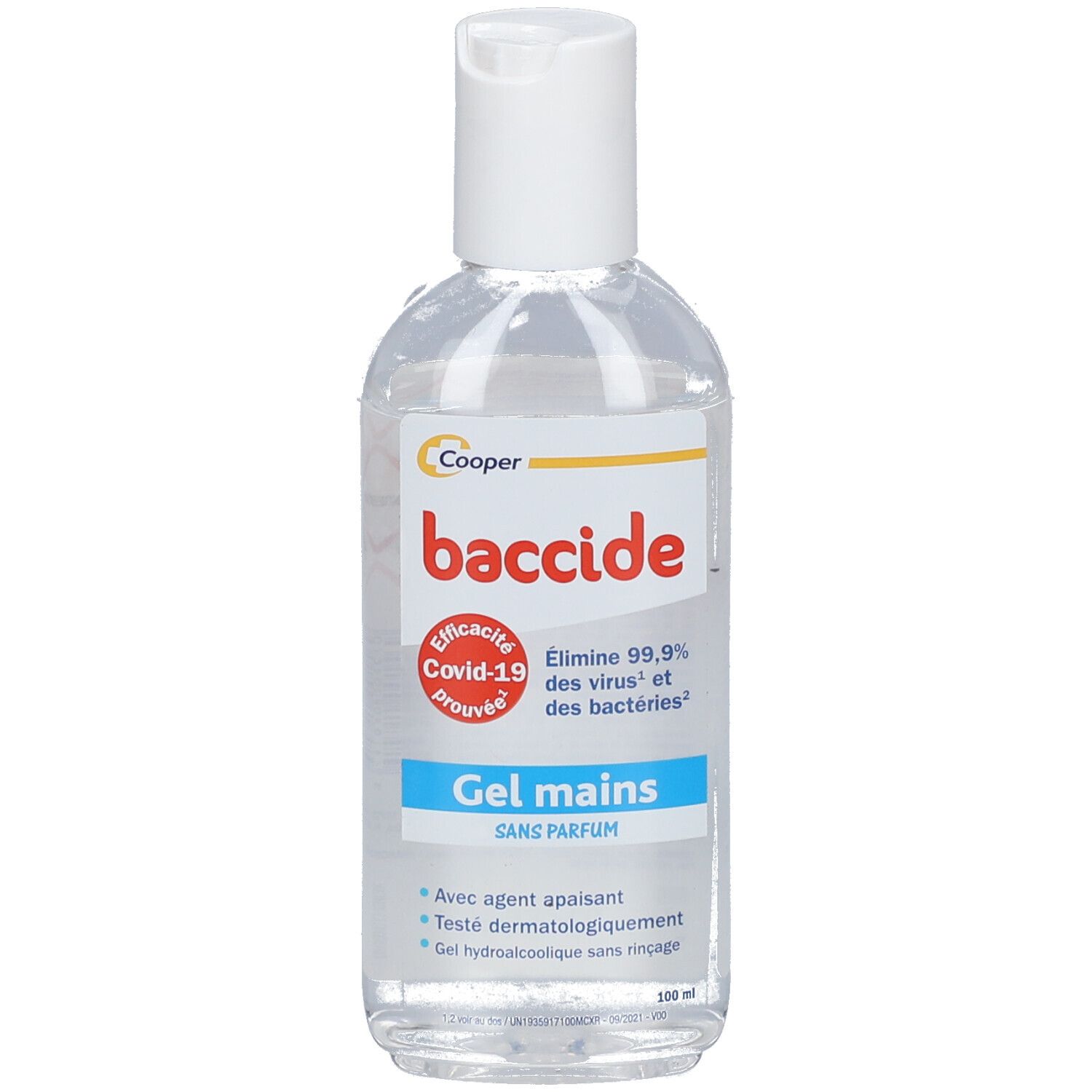 baccide Gel Hydroalcoolique Mains Sans Parfum