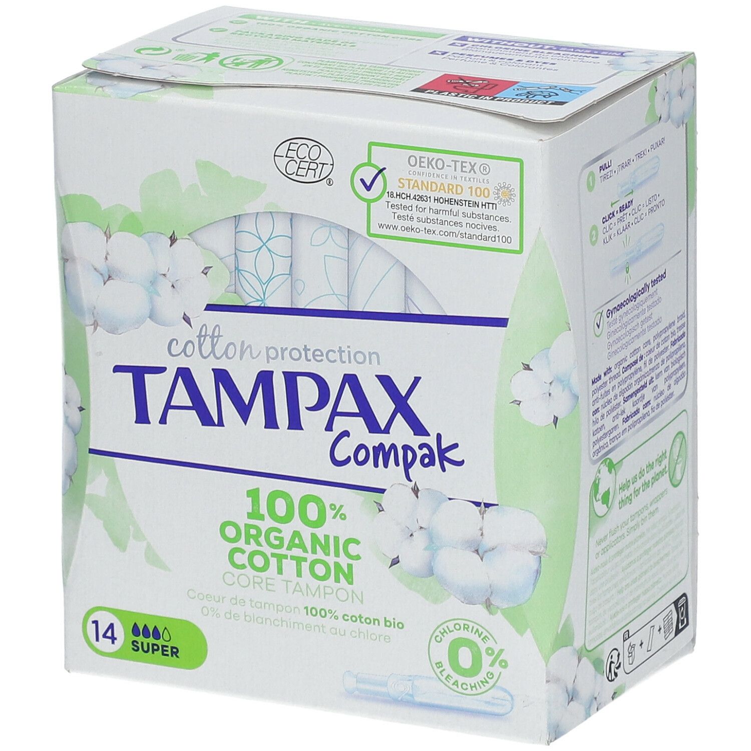 Tampax Compak Cotton Super