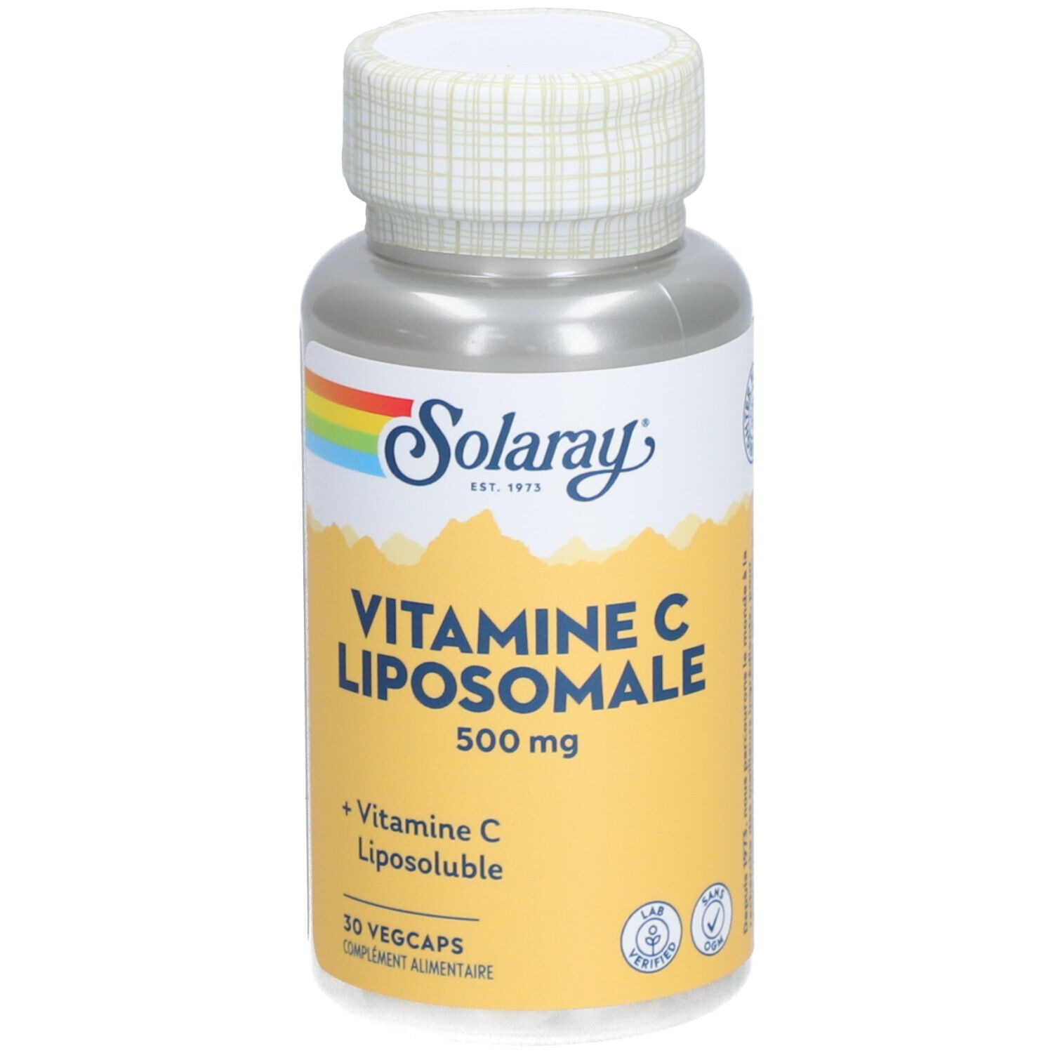 Solaray VIT C Liposom 500 Caps de 30