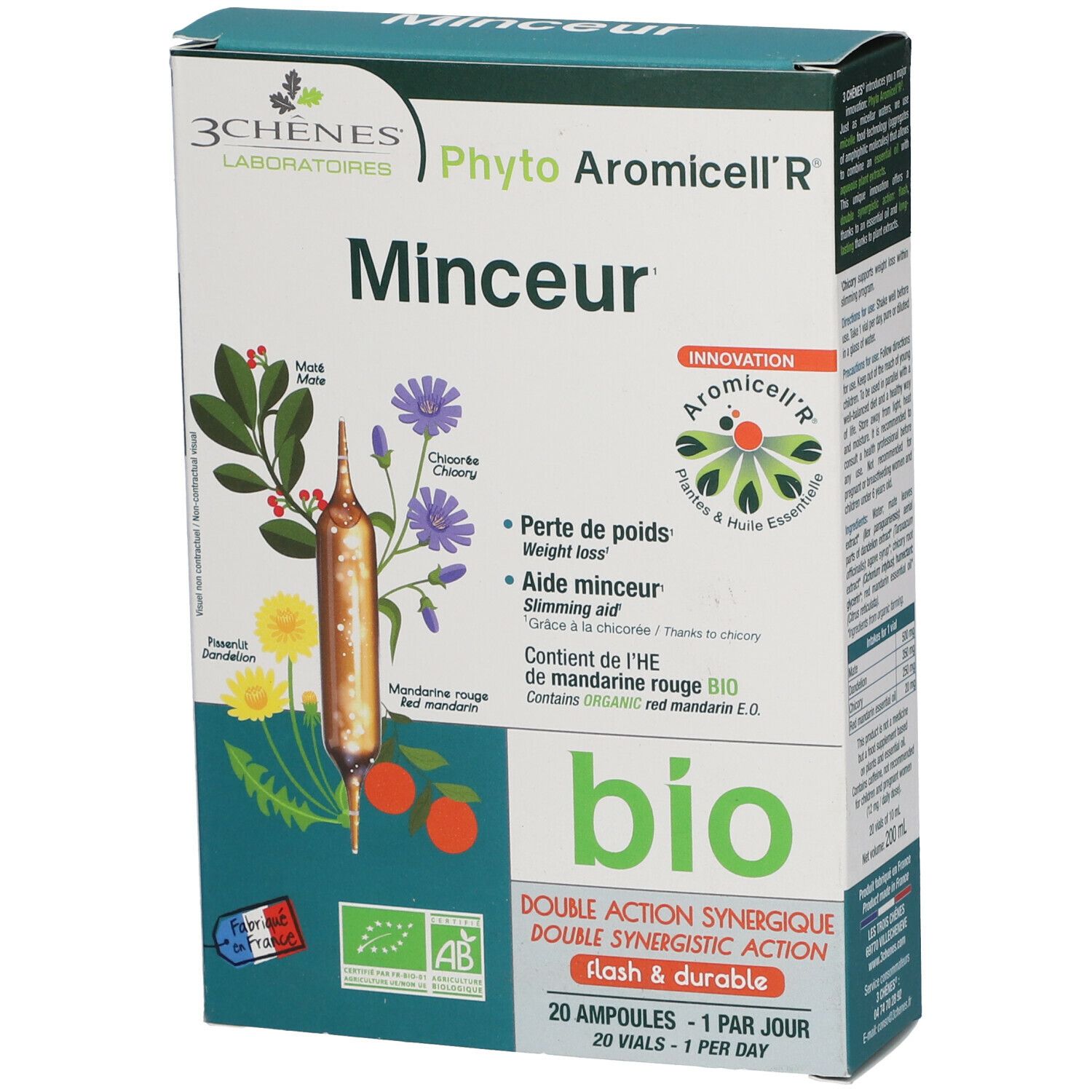 3 Chênes® Phyto Aromicell’R® Minceur Chicorée BIO